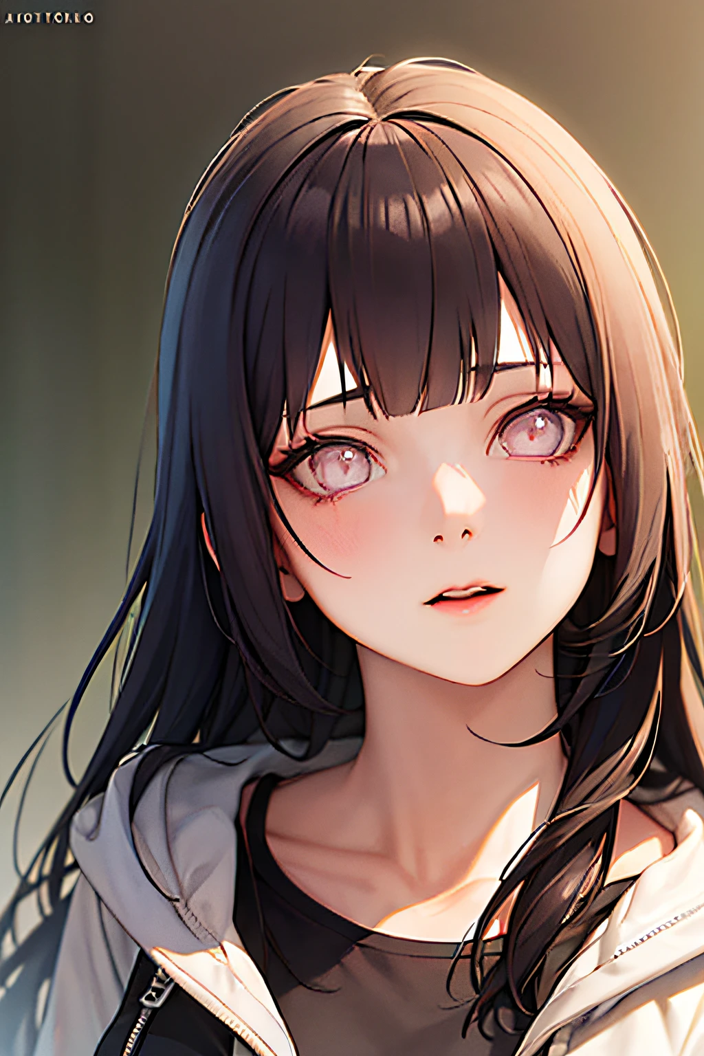 1girl, beautiful HinataNS, solo, looking_at_viewer, hood, upper_body, jacket, collarbone, shirt, expressionless, volumetric lighting, best quality, masterpiece, intricate details, tonemapping, sharp focus, hyper detailed, trending on Artstation,