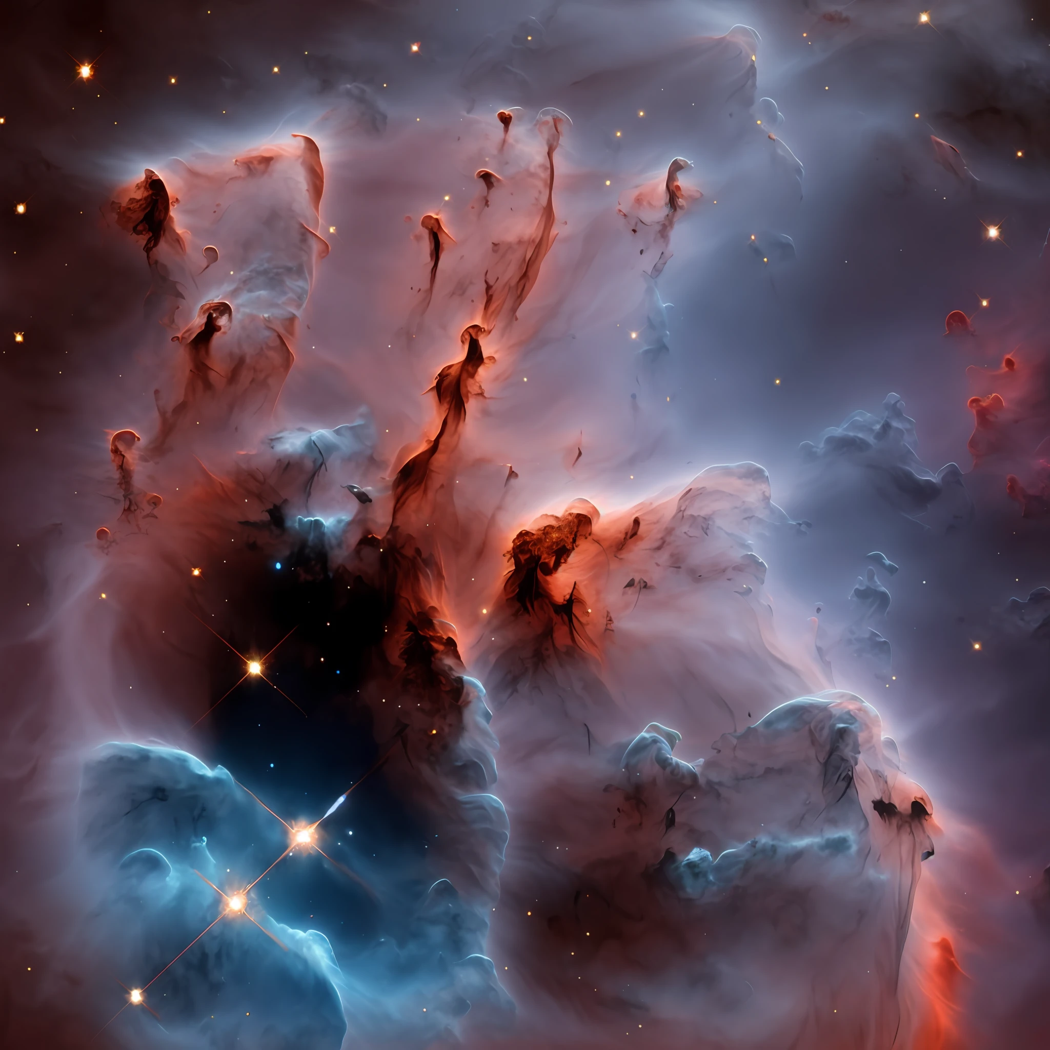 a view of the star cluster in the constellation, gorgeous nebula is born, nasa space photography, luminous nebula, epic nebula, cosmic nebula, in a nebula, red nebula, gemini star formation, hubble photo background, hubble telescope images, nubulae hubble, space nebula, space photography, exploding nebulae, nebula clouds, hubble photography, cosmic nebulae