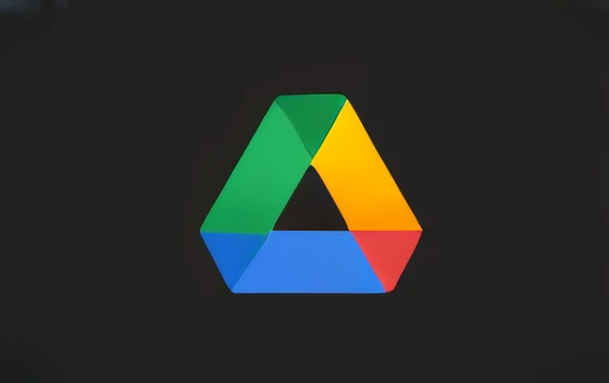 Logotipo do Google Drive em um fundo preto, imagens do Google, com um fundo preto, design de materiais, codacromo, Google, design do Google, logotipo do Google, com um fundo escuro preto, google parti resolution, formato android, arquivo, Modo escuro, icon pack, do Google, app icon, ad image, muito granulado, ISO baixo, triangle