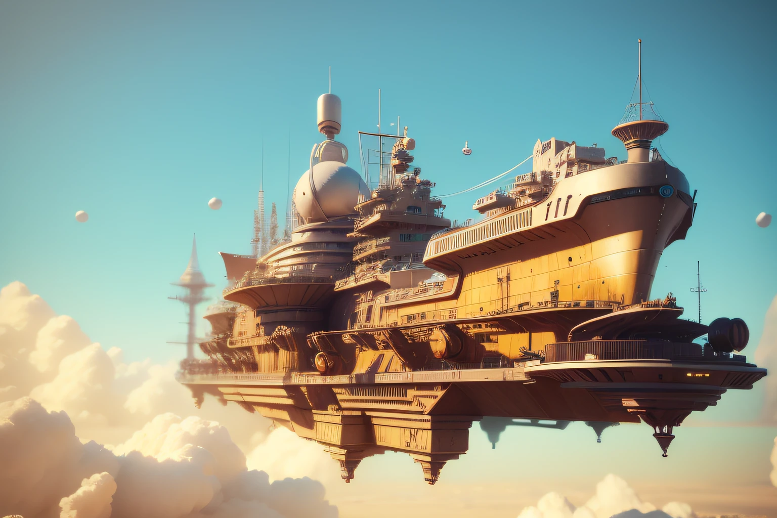 Pirate spaceship planet in the background mars and jupiter,netuno,Pluto,sol,metal,luz,Octane render 3D,RAW photo,8K uhd,dsir,solft lighting,warm light quality,film grain,fujifilmXT3, --auto