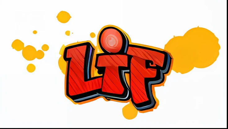 Um logotipo vermelho e amarelo com a palavra LFP, iluminado de baixo, iluminado por baixo, foto de perfil 1024px, desordenado, lute, lit from behind, em cima, avatar para o site, logotipo do jogo, estilo de arte desconhecido, LucasArts, TF 2, TF2, imagem do avatar, trad esquerdo, inspirado em Ludovit Fulla, arte do logotipo --auto