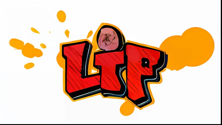 Um logotipo vermelho e amarelo com a palavra LFP, iluminado de baixo, iluminado por baixo, foto de perfil 1024px, desordenado, lute, lit from behind, em cima, avatar para o site, logotipo do jogo, estilo de arte desconhecido, LucasArts, TF 2, TF2, imagem do avatar, trad esquerdo, inspirado em Ludovit Fulla, arte do logotipo --auto