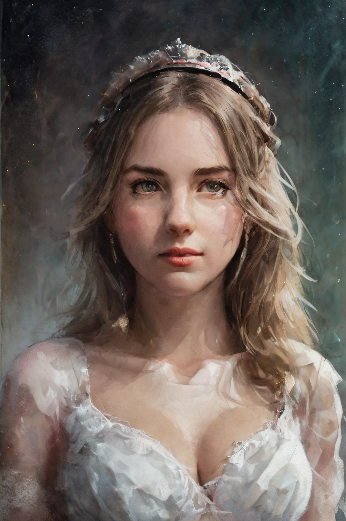 masterpiece, best quality, highest quality, cinematic lighting, (volumetric lighting), extremely detailed CG unity 8k wallpaper, focused, 8k wallpaper, 4k wallpaper, extremely detailed, ultra realistic, photorealistic, sharp focus, absurdres, (HDR:1.2), (high contrast), photograph, detailed and intricate, instagram, portrait, highly detailed, digital painting, artstation, concept art, smooth, sharp focus, illustration, cinematic lighting, Style-Princess