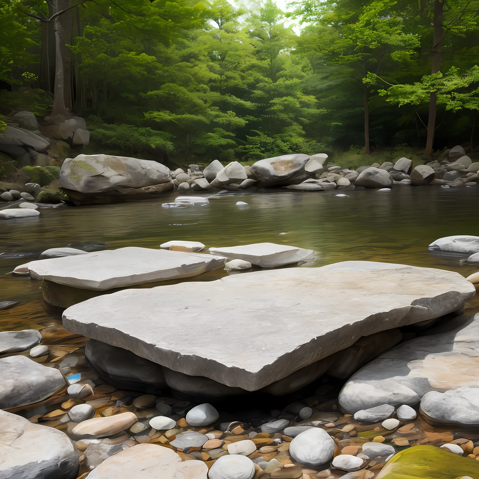 background for product photography with a stone platform --auto