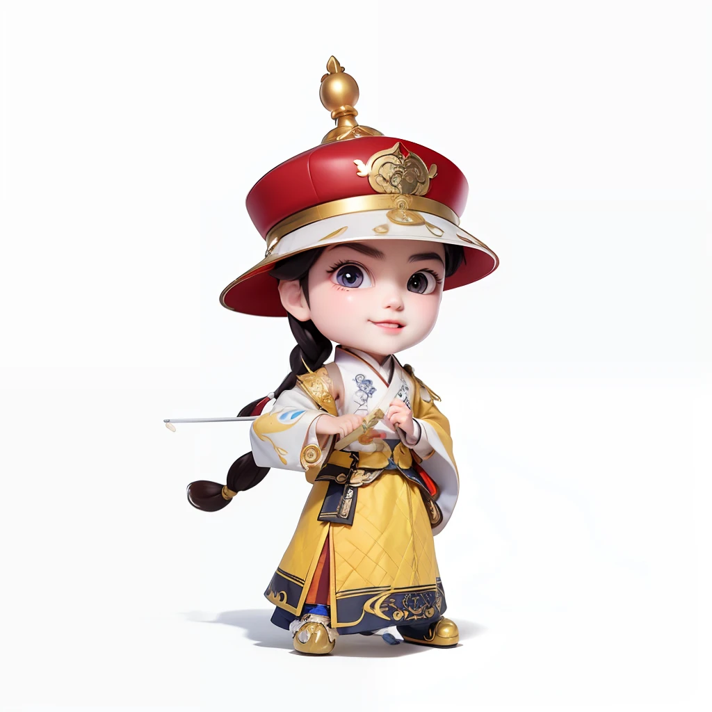 cartoon character of a chinese boy in a traditional dress holding a fan, inspired by Pu Hua, inspired by Hu Zaobin, zhao yun, inspired by Dong Yuan, heise jinyao, inspired by Cao Zhibai, Yun Ling, queen of the sea mu yanling, Inspired by Zhao Yuan, zhongli from genshin impact, chinese empress