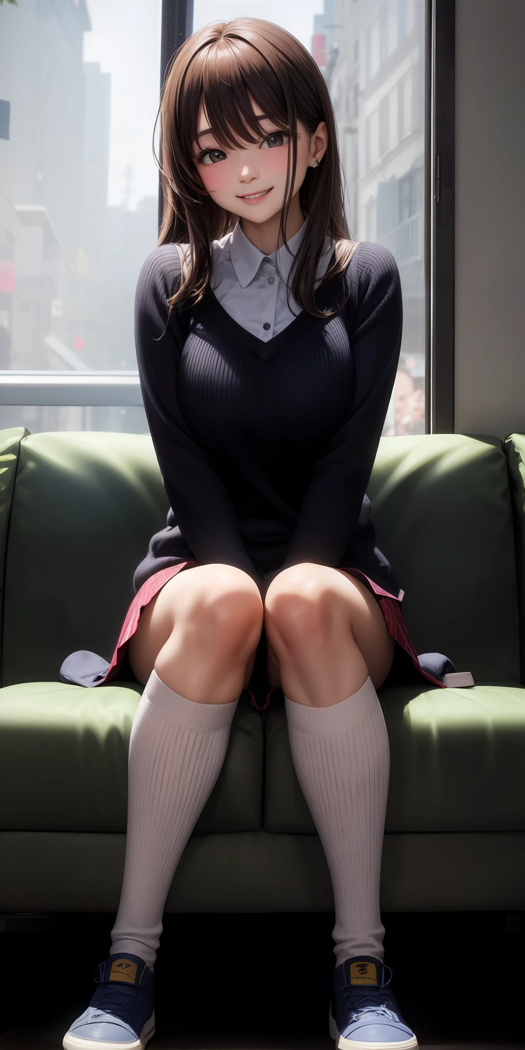 realisti、Breasts enlarged、Face smile、Face Real