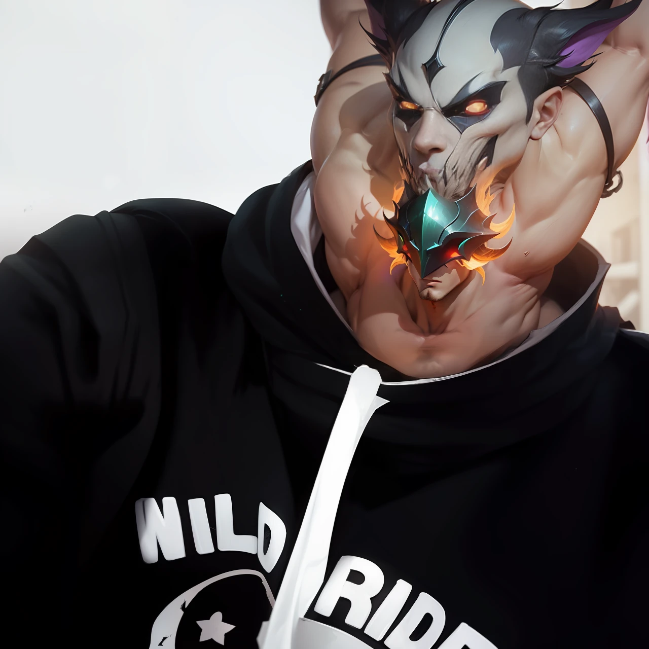 Thresh do jogo League of Legends, fogo verde --auto