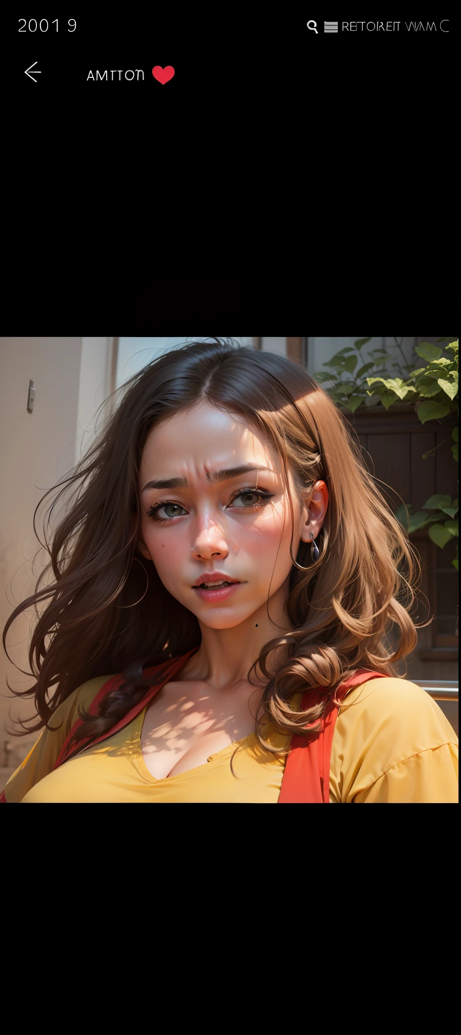 From this forum make an image with this face of a pregnant woman