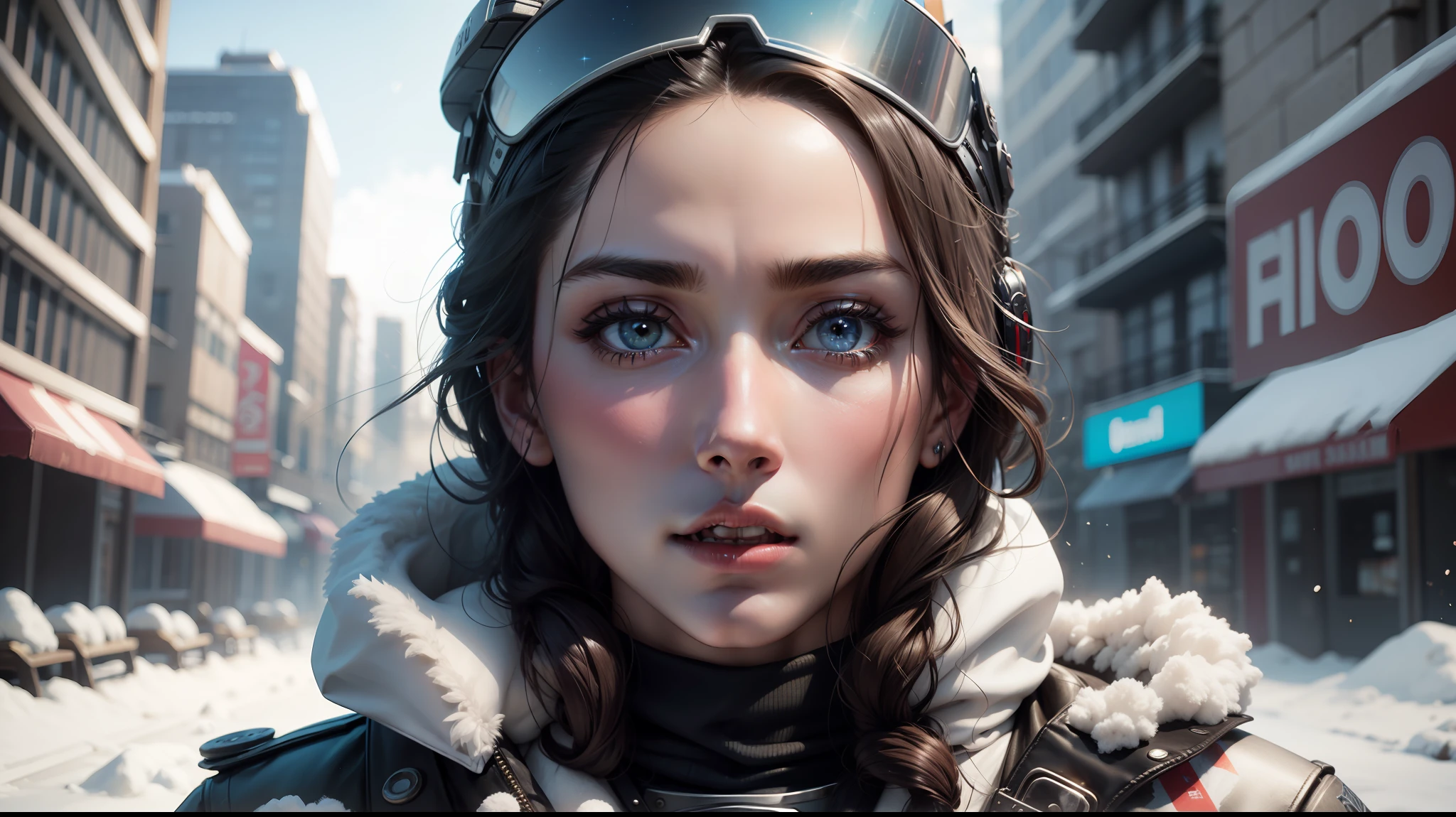 Soldado Celestial, 4k, ultra-detalhes.