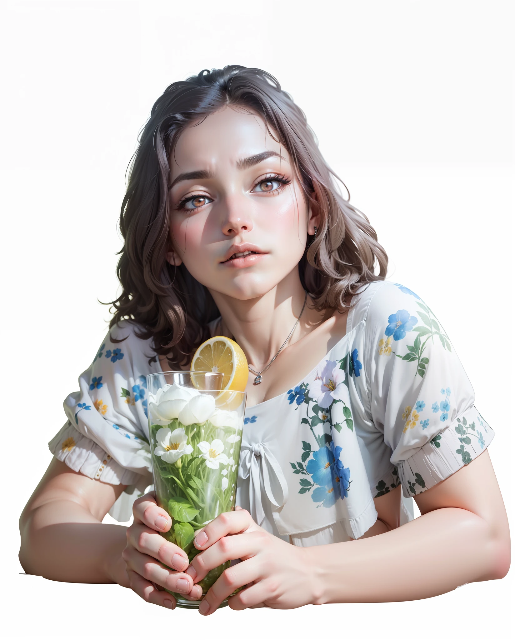 ((Best Quality, 8K, Masterpiece: 1.3)), (Flower Cap: 1.3), Focus: 1.2, Perfect Body Beauty: 1.4, Buttocks: 1.2, (Layered Haircut: 1.2)), (Dark Street: 1.3), Highly Detailed Face and Skin Texture, Full Body, Delicate Eyes, Double Eyelids, Whitened Skin, Long Hair, (Round Face: 1.5), (Loose Crop Top, Shorts: 1.6)