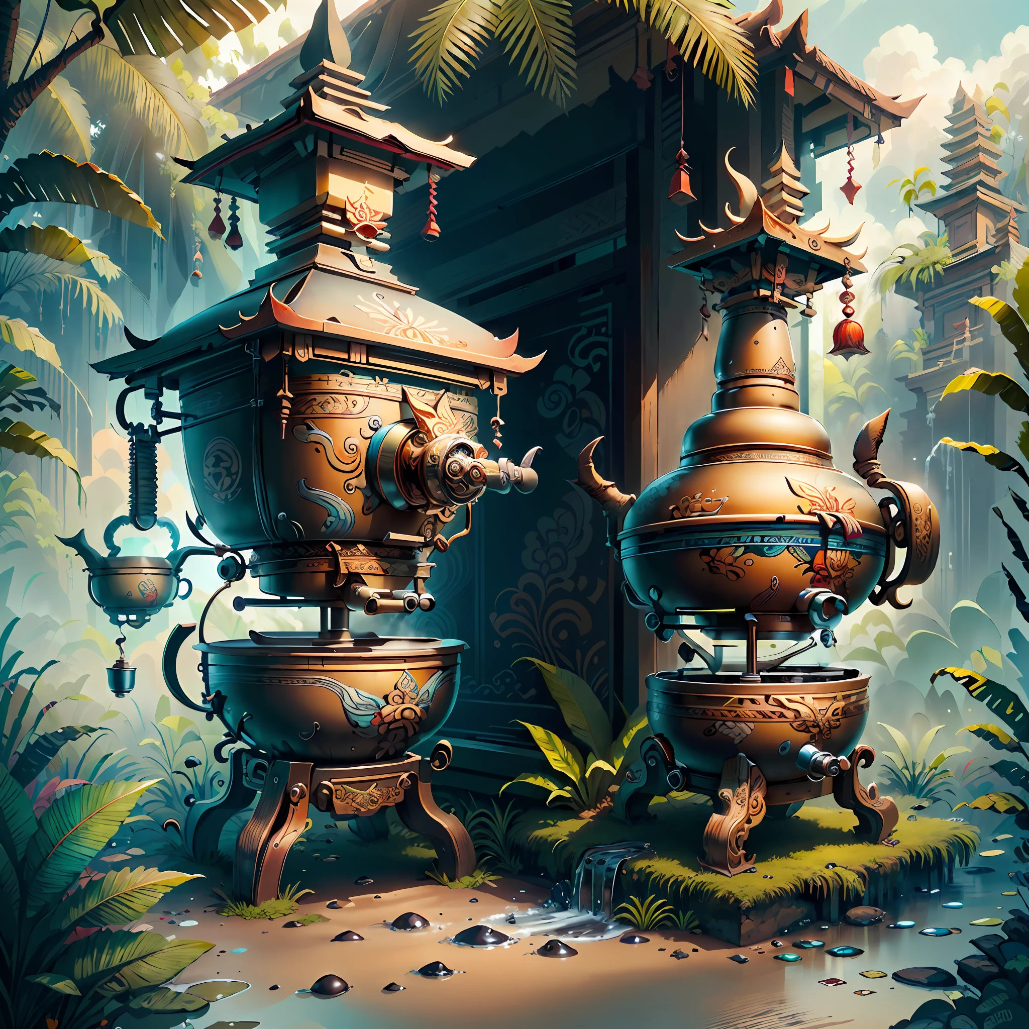 BaliPunkAI
Coffee Machine, Balinese Style, Balinese Art, Balinese Culture