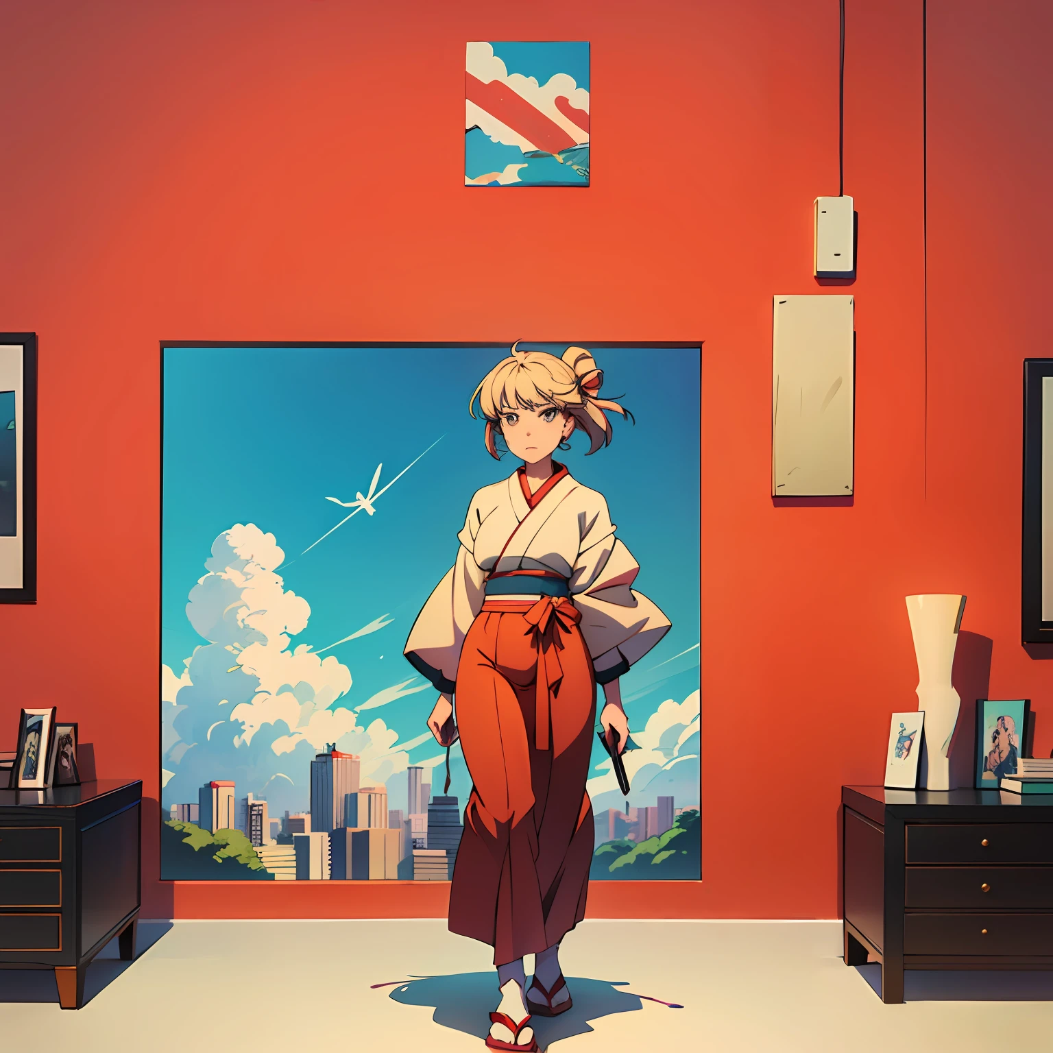 garota lendo livro com fone em um quarto estilo anime 4k, bela cena de anime, Estilo anime 4K, anime bela cena de paz, Anime Art Wallpaper 4K, Anime Art Wallpaper 8K, arte de fundo do anime, beautiful anime scenery, 4k anime wallpapers, cidade japonesa, Fundo do anime --auto