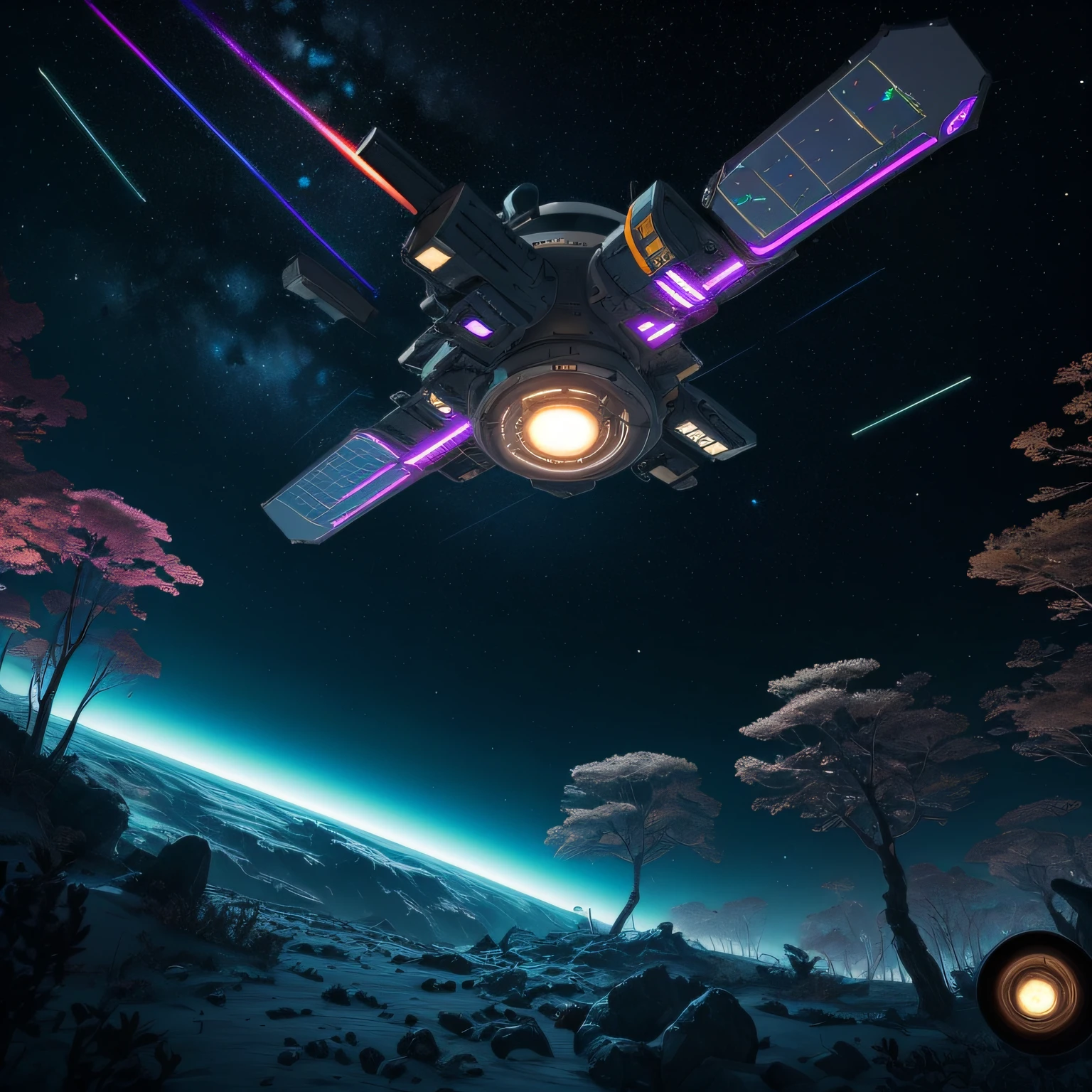 Crie uma logo sobre o "EvoVerse: The Genesis" is a revolutionary game that combines simulation elements, Space exploration and advanced artificial intelligence to create a unique and innovative experience. No jogo, Players are thrust into a vast, universo gerado processualmente, with billions of solar systems to explore. Each solar system is unique, com planetas, luas e asteroides que podem ser investigados em detalhes. The central innovation of the game is the "Sistema Evo", an advanced artificial intelligence that governs the evolution of life forms on the planets. Each planet in the game has its own complex ecosystem, com criaturas que evoluem, adapt and interact with each other autonomously. Os jogadores podem assumir o papel de observadores e explorar esses ecossistemas em tempo real. Eles podem estudar as criaturas, analisar seu comportamento, collect genetic data and even interact with it in limited ways. Furthermore, Players have the ability to introduce stimuli and influence the evolution of creatures, como fornecer novos recursos, alter the climate or trigger controlled catastrophic events. These actions can have unpredictable effects and trigger dramatic changes in ecosystems. A jogabilidade de "EvoVerse: The Genesis" It is based on a delicate balance between passive observation and active intervention. Os jogadores podem escolher ser observadores neutros, study ecosystems and learn from natural evolution, ou podem ser intervenientes ativos, Influencing the course of evolution and experimenting with different outcomes."EvoVerse: The Genesis" is an innovative game that combines space exploration, ecosystem simulation and advanced AI. The interaction between players, The freedom of observation and intervention and the complexity of autonomously evolving life forms make this experience unique and captivating.