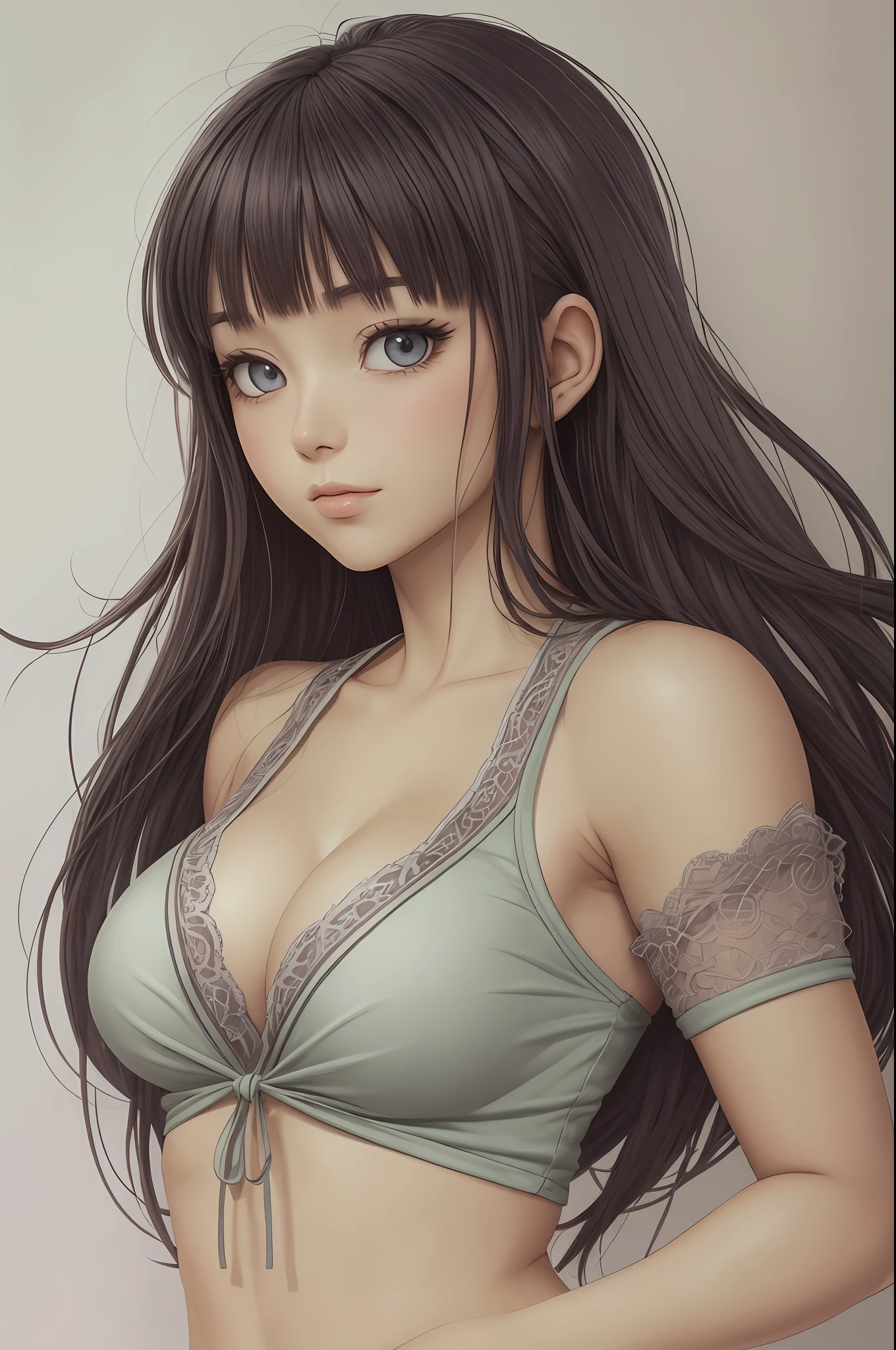 Hinata hyuga vestida de mulher maravilha