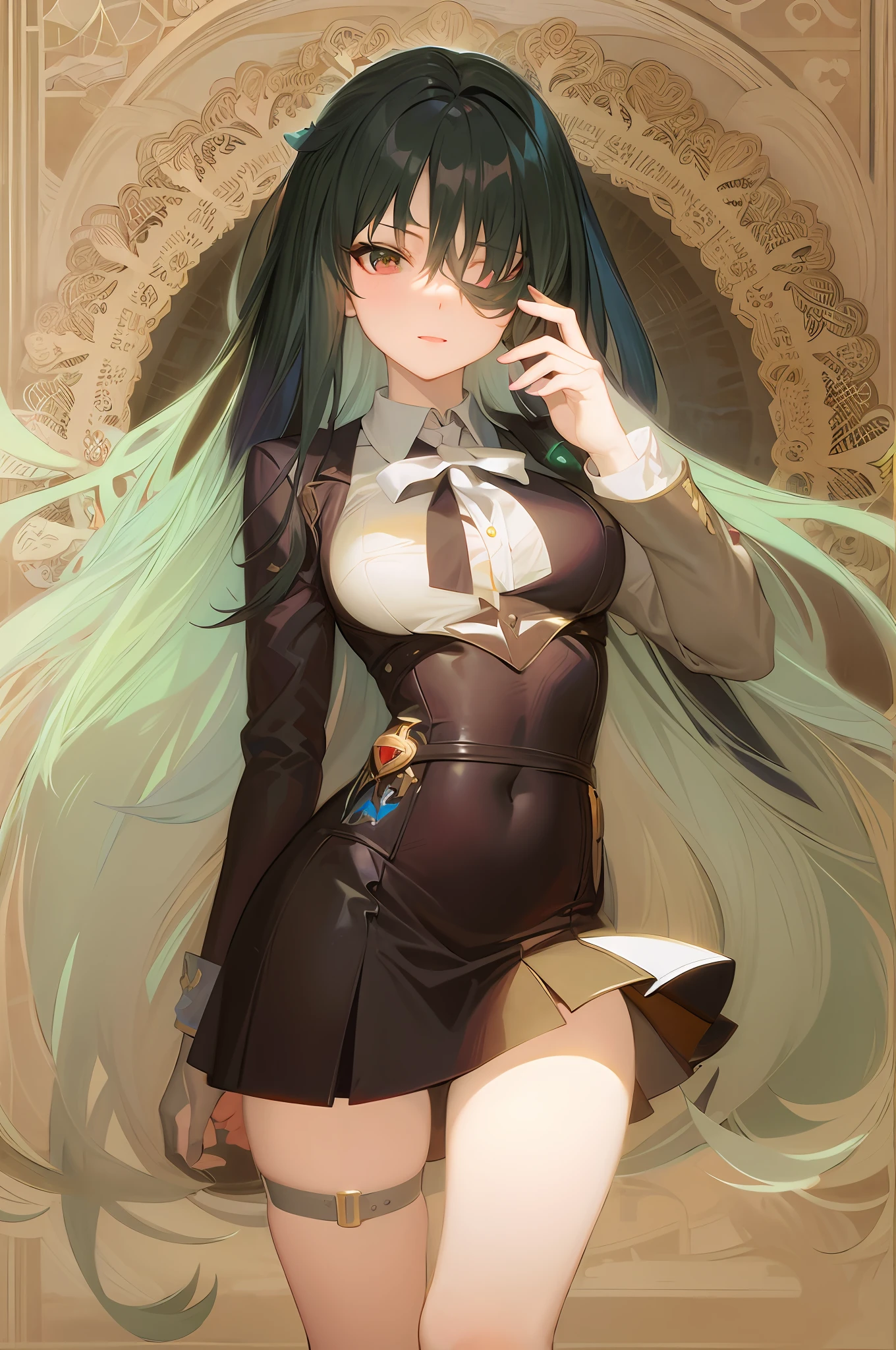 alphonse mucha and rossdraws、Craig Mullins Alphonse Mucha、Mucha。Art Nouveau。Groomhaven、Krenz Kuscart and Altgerm、Mobius+Roysh+Flop、Altgerm and Atei Geiran、Beeple and Alphonse Mucha