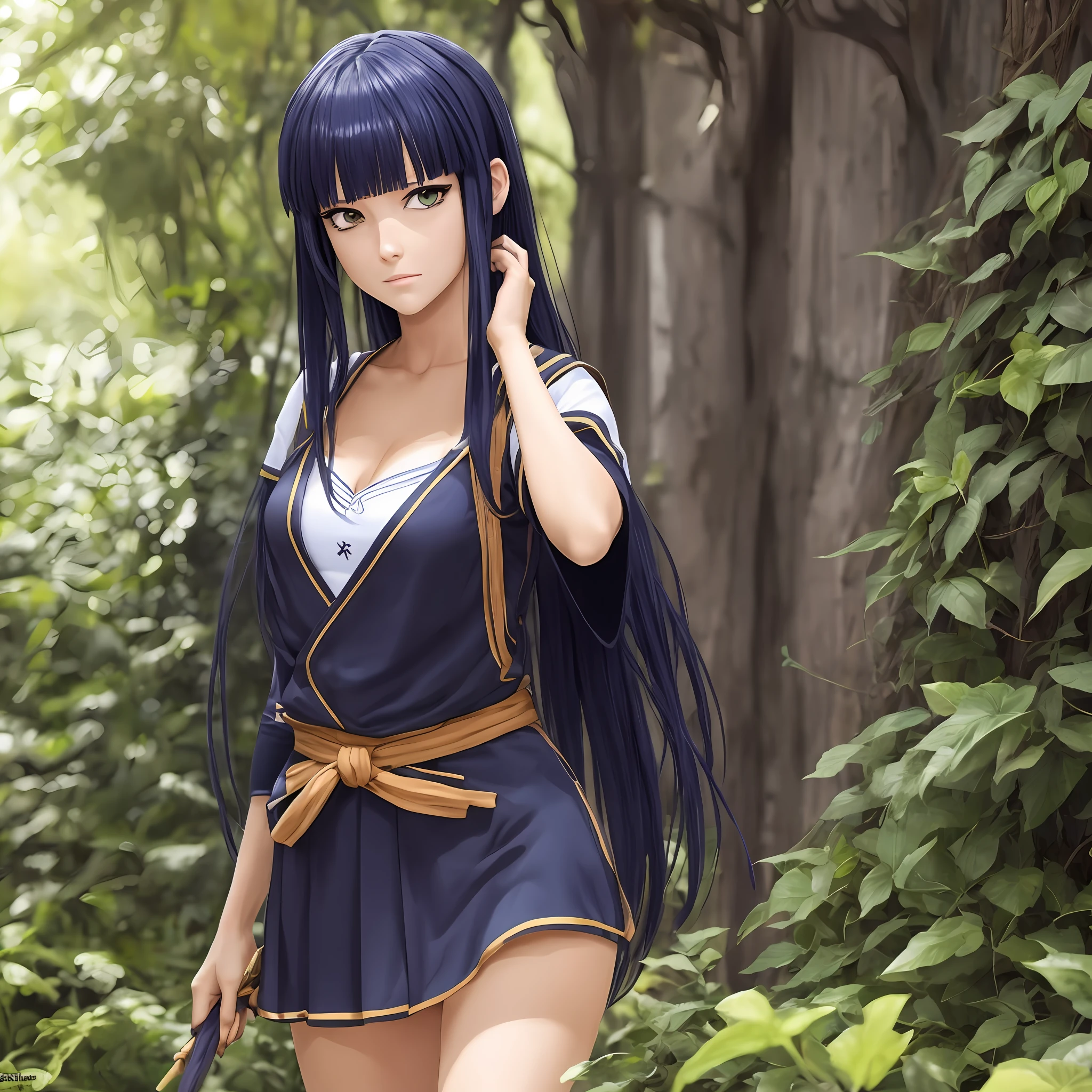 Hinata hyuga vestida como feiticeira escarlate --auto