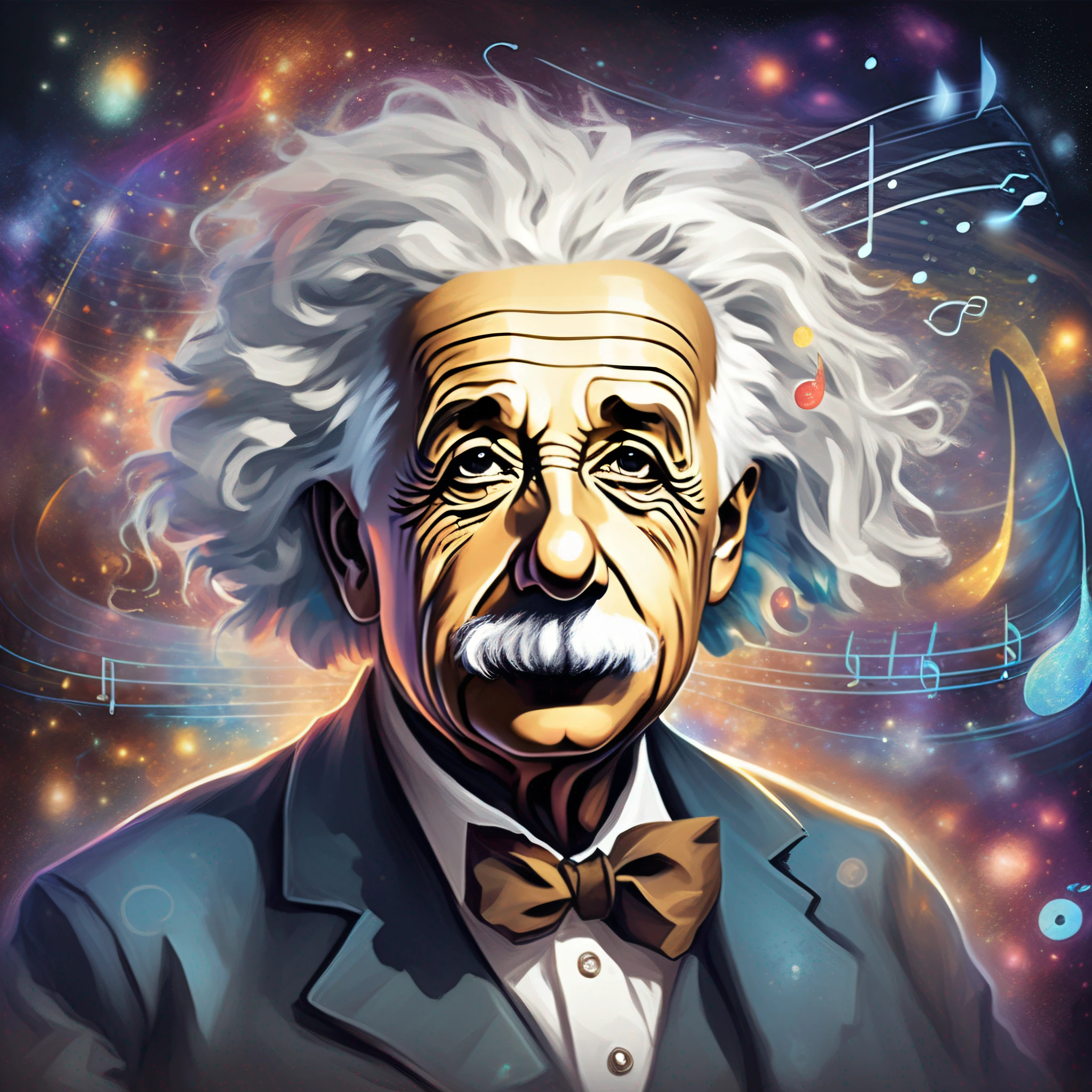 Einstein and music and science in an interconnection unraveling domains of knowledge