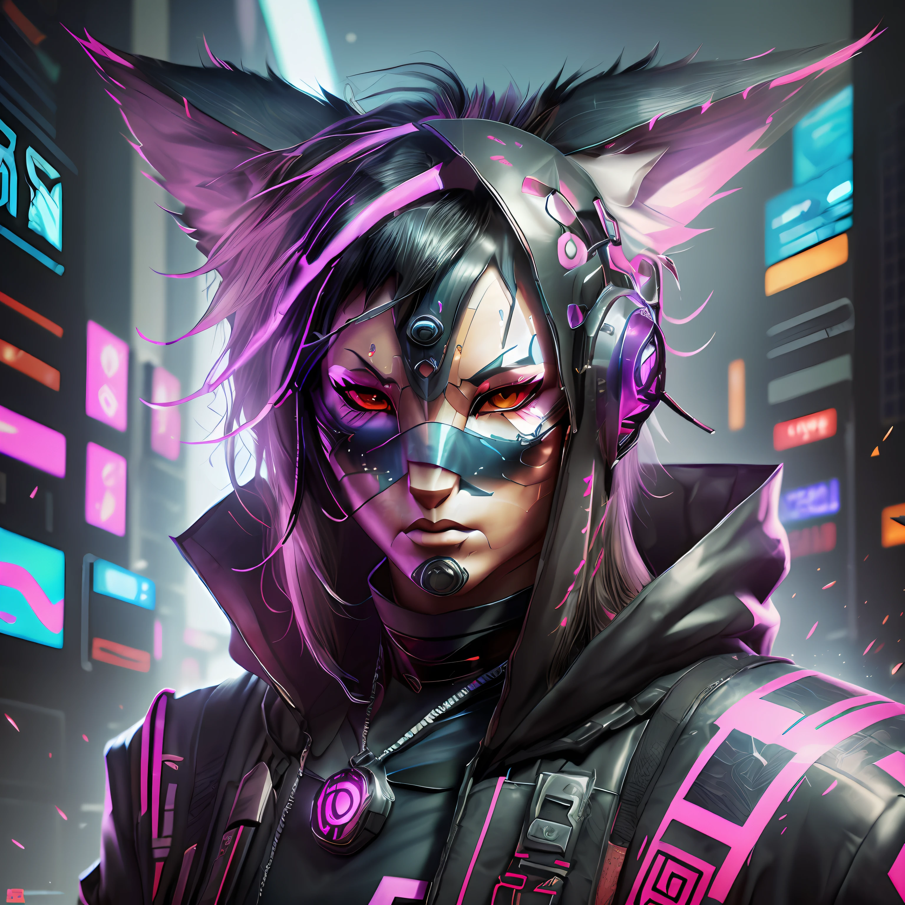 (((((7 avatar shot)))), Silver Wolf, Masterpiece, Best Quality, Ultra Detailed, Extremely Detailed 16k CG Wallpaper, Beautiful Face, (Silver Wolf in Esports Room), (Perfect Beautiful Curved Figure), Seated, Rainbow Color Jewel Eyes, Wearing Resin Hologram Sports Bra, Crop Top Drape, Mini Pleated Skirt, Bell Collar, Logo, Impotence, Contour Light, Concert, Neon Sign, Audio, Bell Collar, Esports Headset, Computer, Esports Room, Play Games, White Interior Through Red Skin, holographic projection, flat sphere, graffiti logo, highly detailed tattoo_,
Authoring information --auto