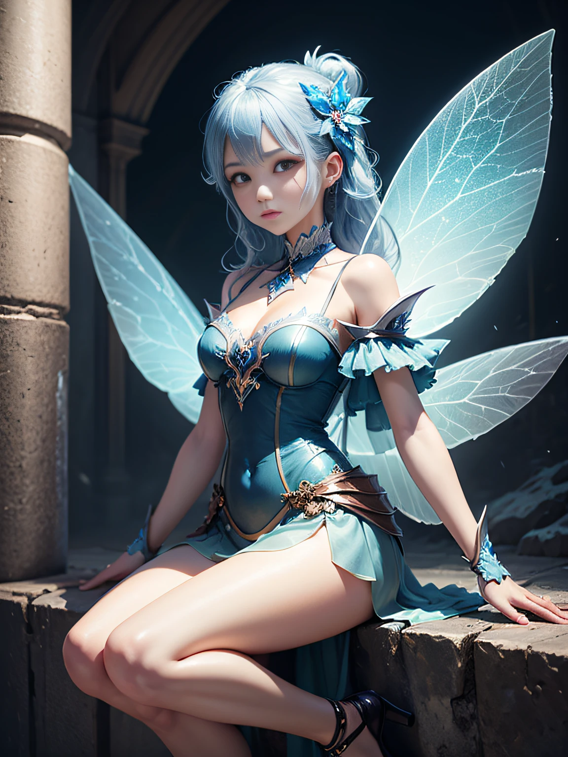 high picture quality、High-resolution CG illustrations、Ice Fairy --auto