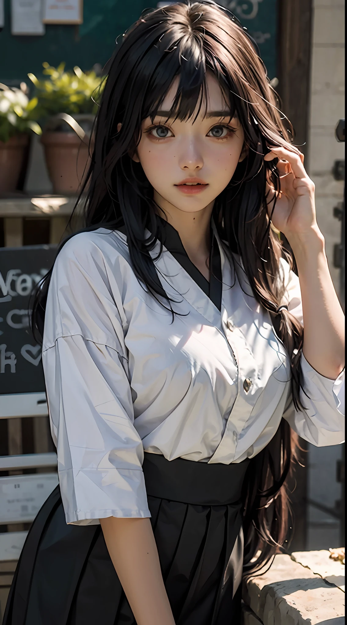 Hinata hyuga professora de escola