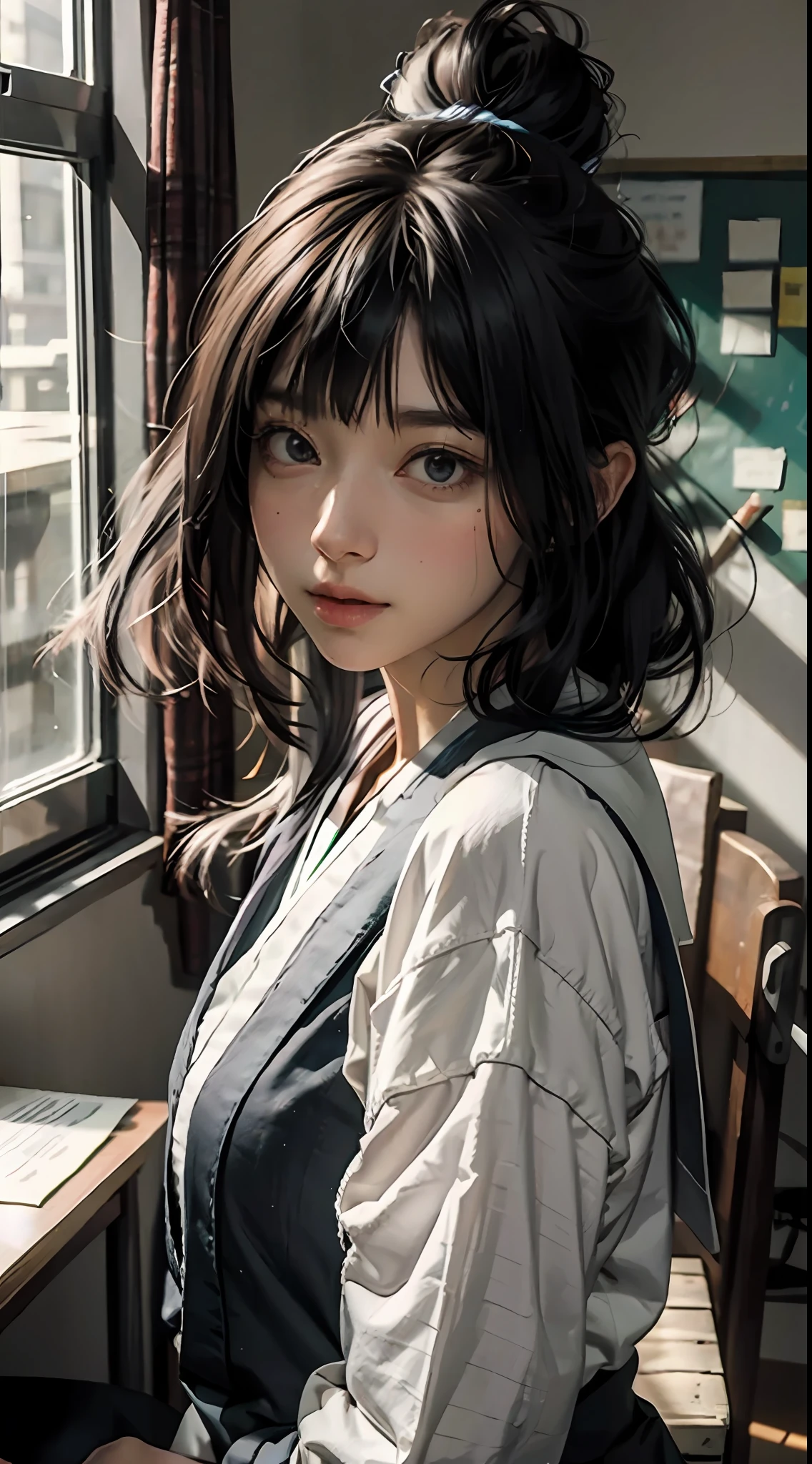 Hinata hyuga professora de escola