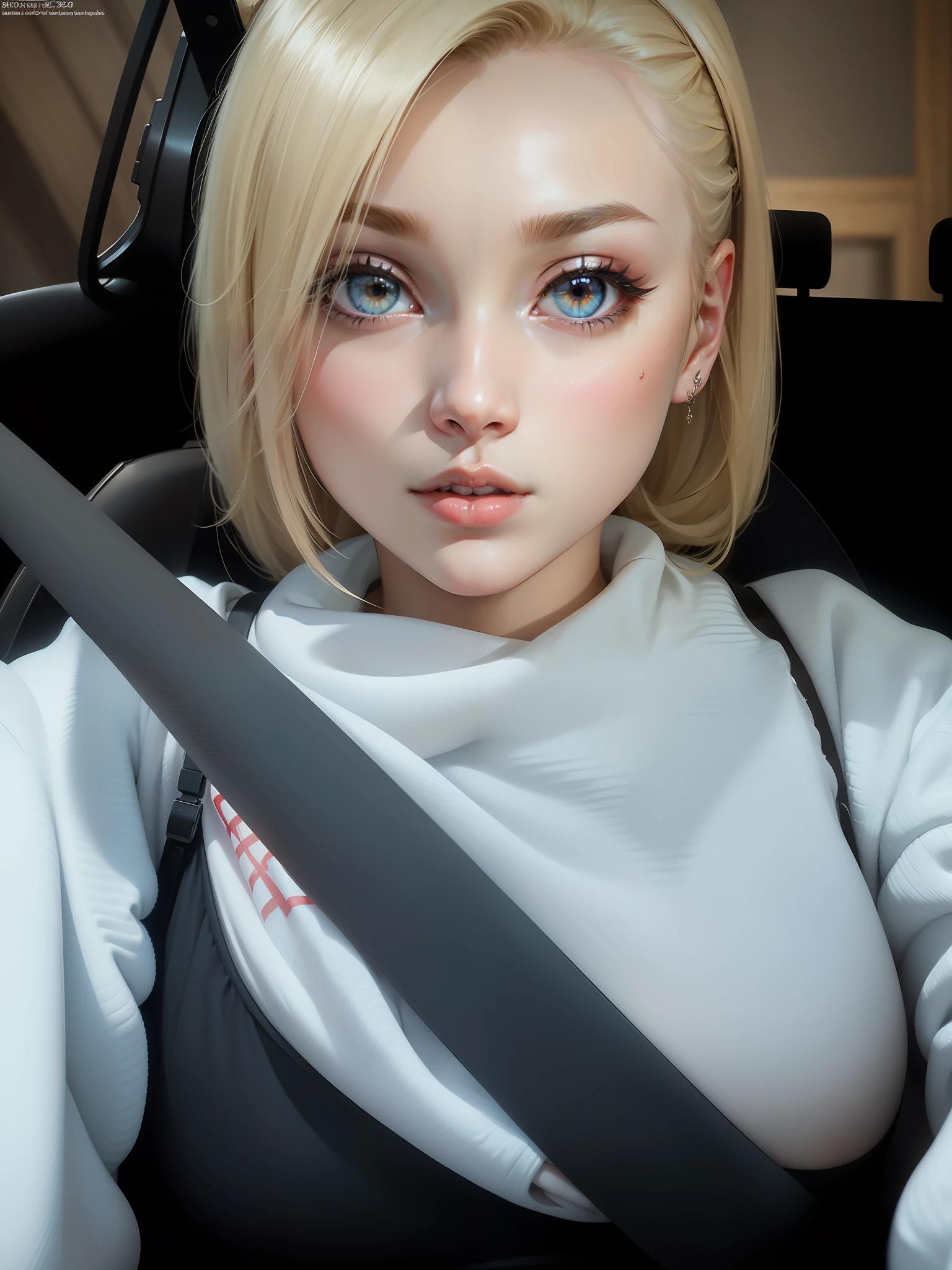 Bokeh,standing,Ultra detailed,Official Art,4k 8k wallpaper,(Soft light and shadow),hand detail,eye high detail,8K,(Bestquality:1.5),Soft colors,soft focus,a masterpiece、,studio,hair high detail,((pure background :1.2)),1 girl,(Perfect female body:1.1),huge breasts,