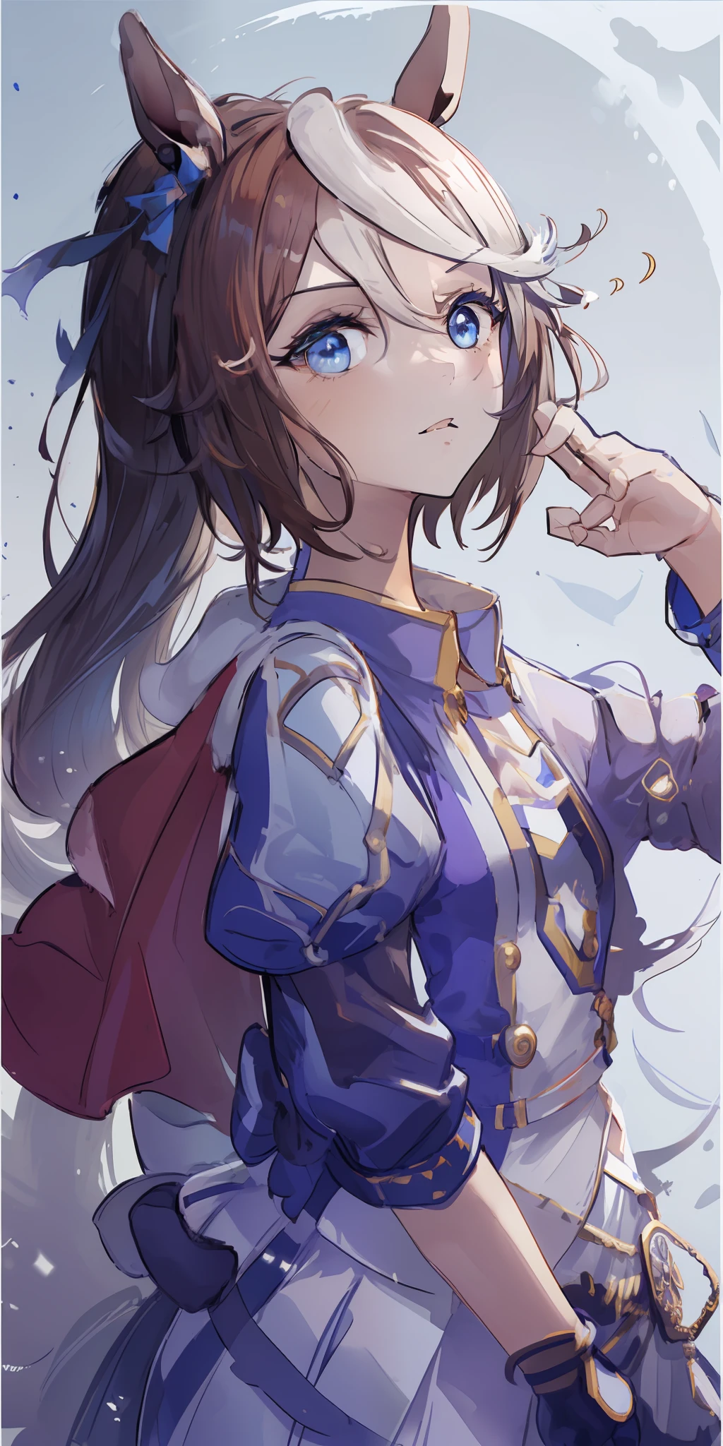 (傑作:1.2、maximum quality)、(Beautiful eye for detail:1.2)、(extremely detailed CG Unity 8k wallpapers、傑作、maximum quality、Ultra-detail、Best Shadows)、(detailed backgorund)、(Beautiful detailed face、Beautiful detailed eyes)、high-contrast、(Best lighting、anextremelydelicateandbeautiful)、1girl、((Splashing colorful paint isolated on transparent background、dulux、))、Dynamic angles、beautiful detailed brilliance、Entire body、cowboy-shots、brownd hair、Blue eyes、Beautiful eyes、Marl
