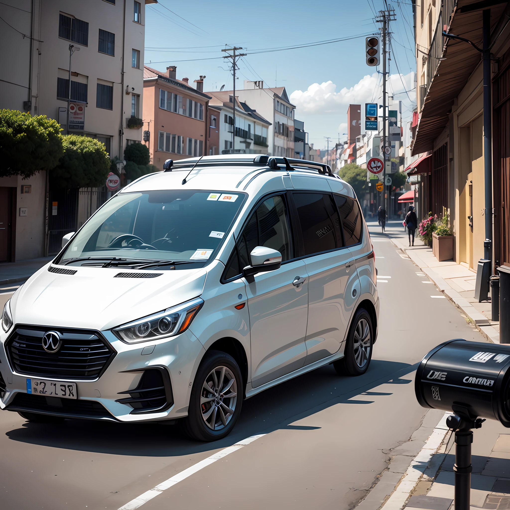 Security camera, 0 personagem, carro --auto