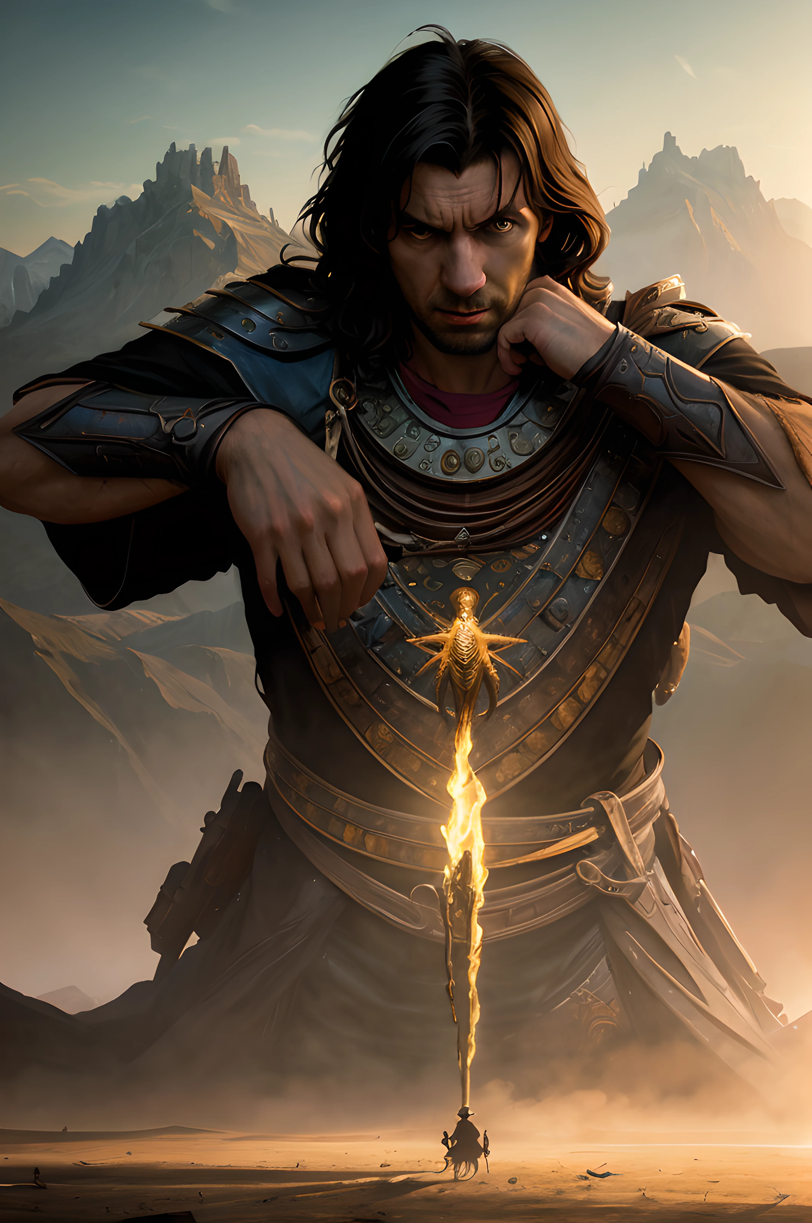 Epic and hyper-detailed 3D matte painting, Panoramic cinemascope, inspirador, colossal, paisagem, ((He who knows his father and mother will be called the son of a prostitute.)), textura natural da pele, cores suaves, Crisp Focus, ( (((Cinematic visual)))), detalhes insanos, detalhes intrincados, arte de greg rutkowski e de caravaggio e de moebius e de alphonse mucha e de David Teniers the Elder, ogic style
