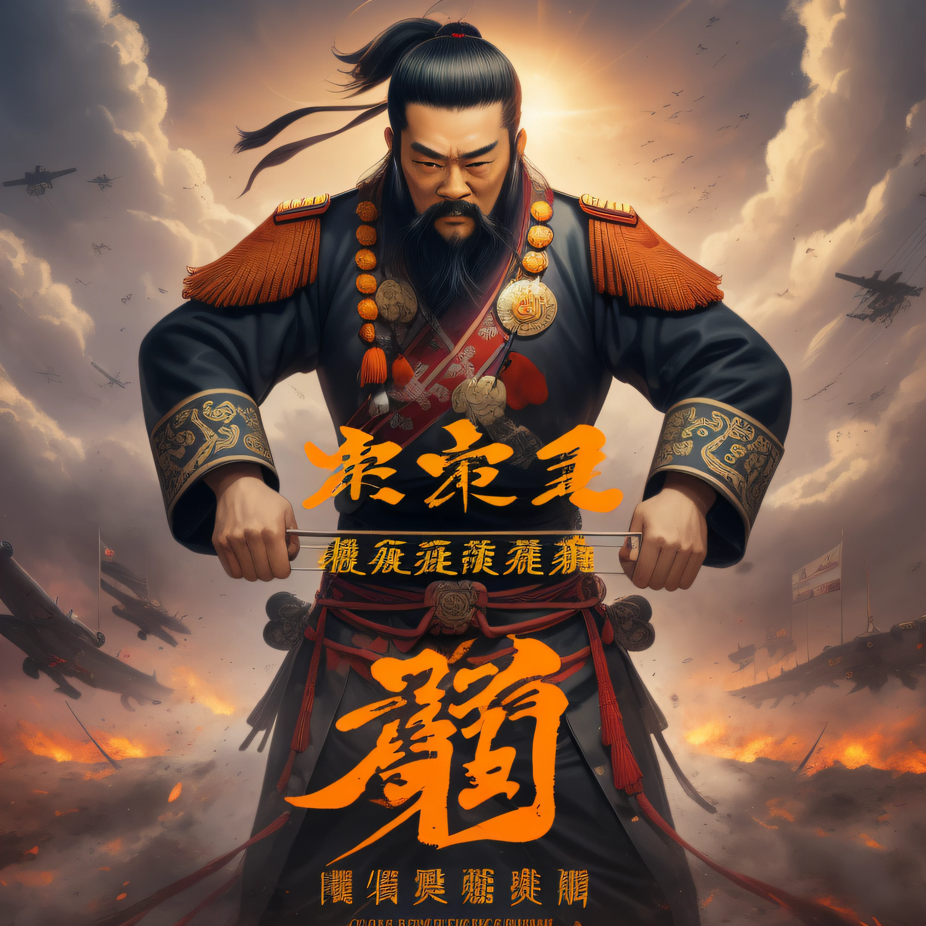 Sun Tzu, the legendary Chinese military strategist and philosopher, exudes an air of strategic brilliance and calculated wisdom. His presence emanates a commanding aura, as he embodies the essence of leadership and tactical acumen. With a sharp and focused gaze, Sun Tzu's profound insights into warfare and human nature unfold, making him an enduring symbol of strategic mastery.