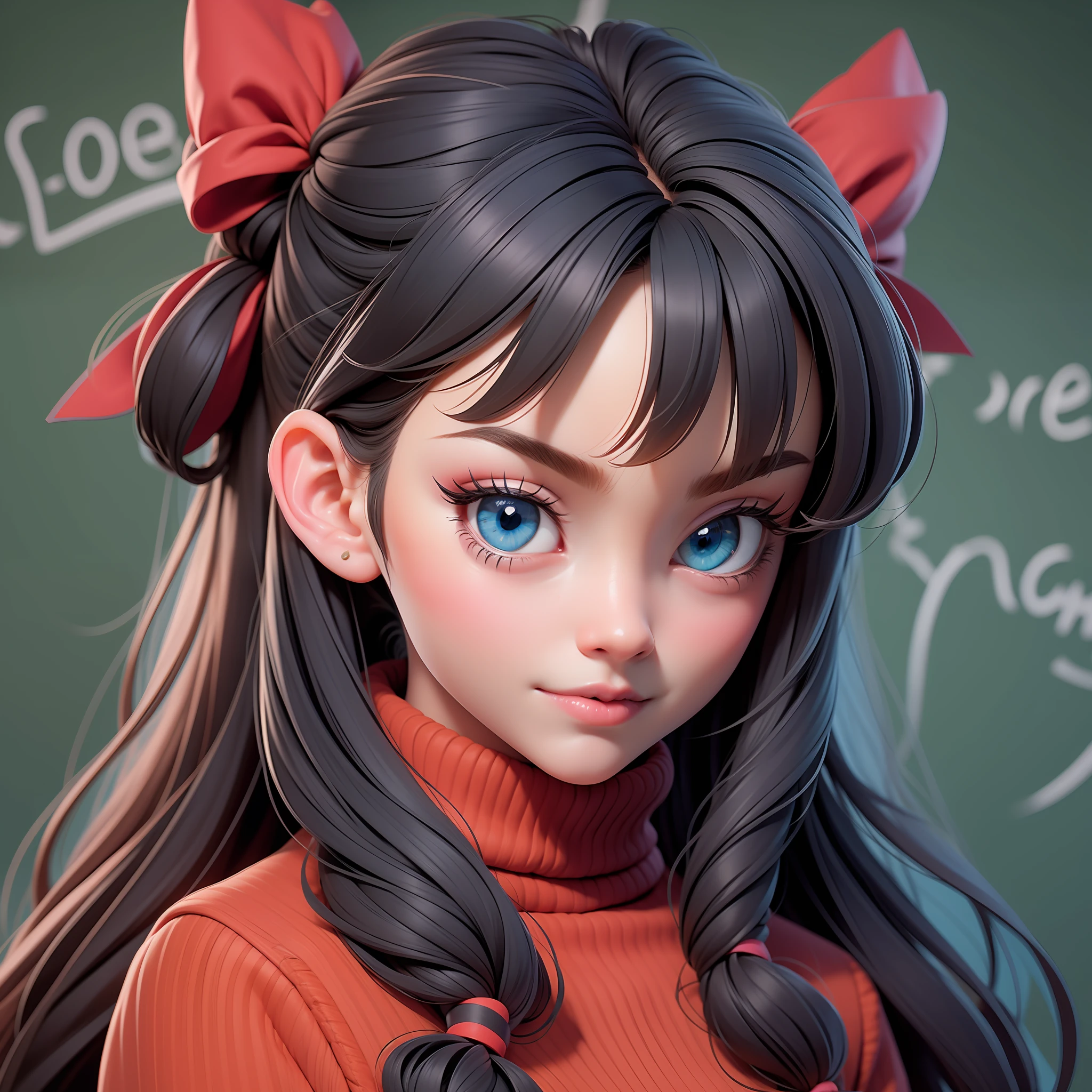classroom with chalkboard