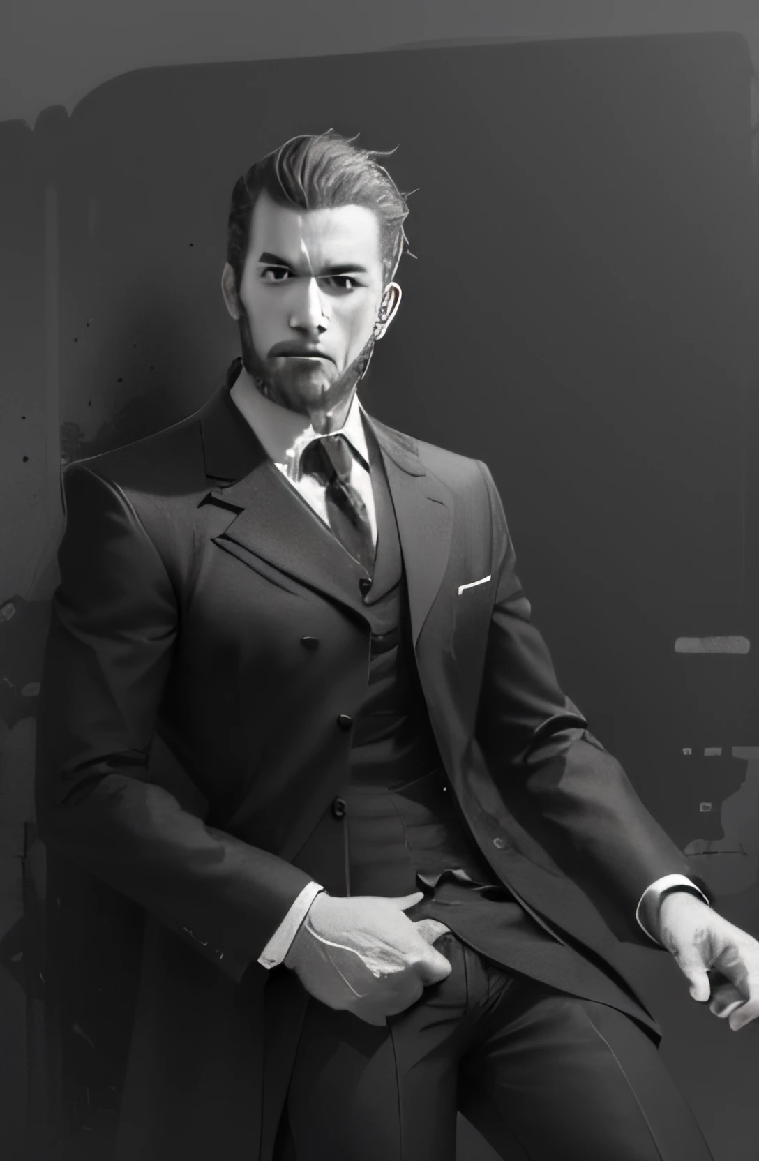 Make a character with color but keeping the characteristics of the image --auto