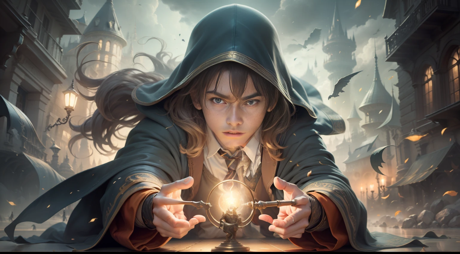 He uses his magical powers to protect innocent people,Fight the forces of evil,And helped solve many problems and crises in the wizarding world。