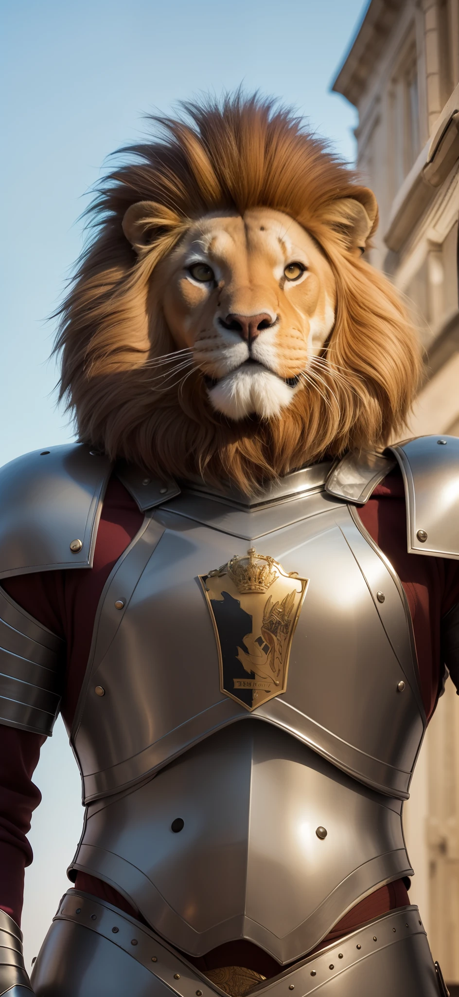 Escudo detalhado, escudo potente
