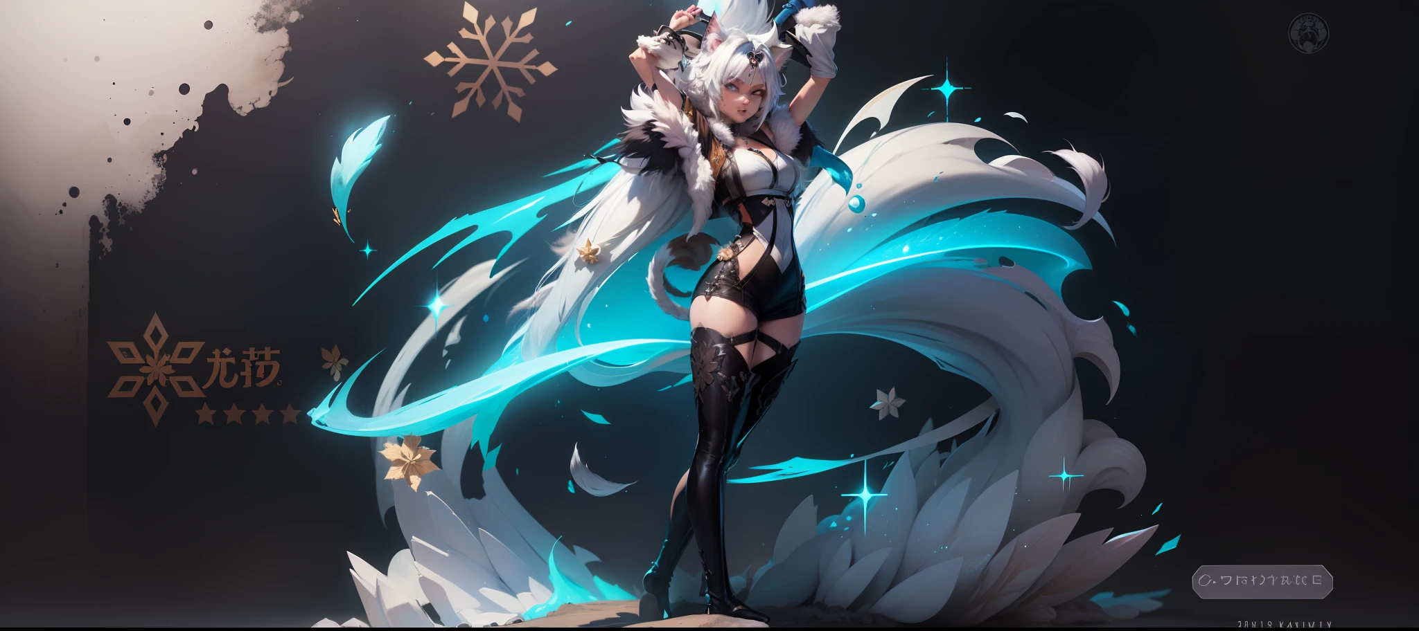 (Dark environment:0.3-),Masterpiece,High quality,abstract res,digtial painting\(piece of art\), By Dagasi, Yupa,Kiyosan,(anthro,Fluffy fur,Character focus:1.1),anthro male cat,Short hair,portrait , Bright eyes, Panoramic View, Character focus.(Detailed background:0.7), solo, shaggy, Furry female, female focus, anthr,(Full body fur, Fluffy tail, furs, Blue eyes, White hair:1.2),