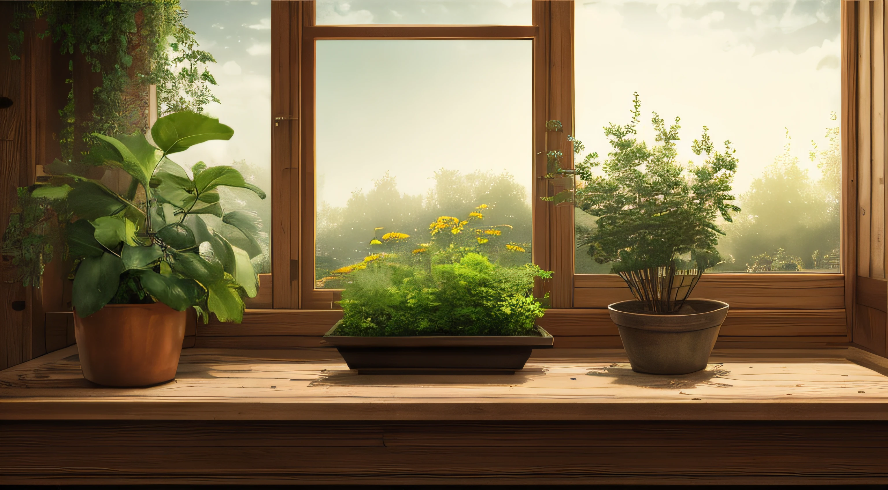 (master-piece,best qualiy,high resolutions),trichotomy,Blank desktop ,There is nothing on the tabletop,background simple,Still,Plante,Light --auto