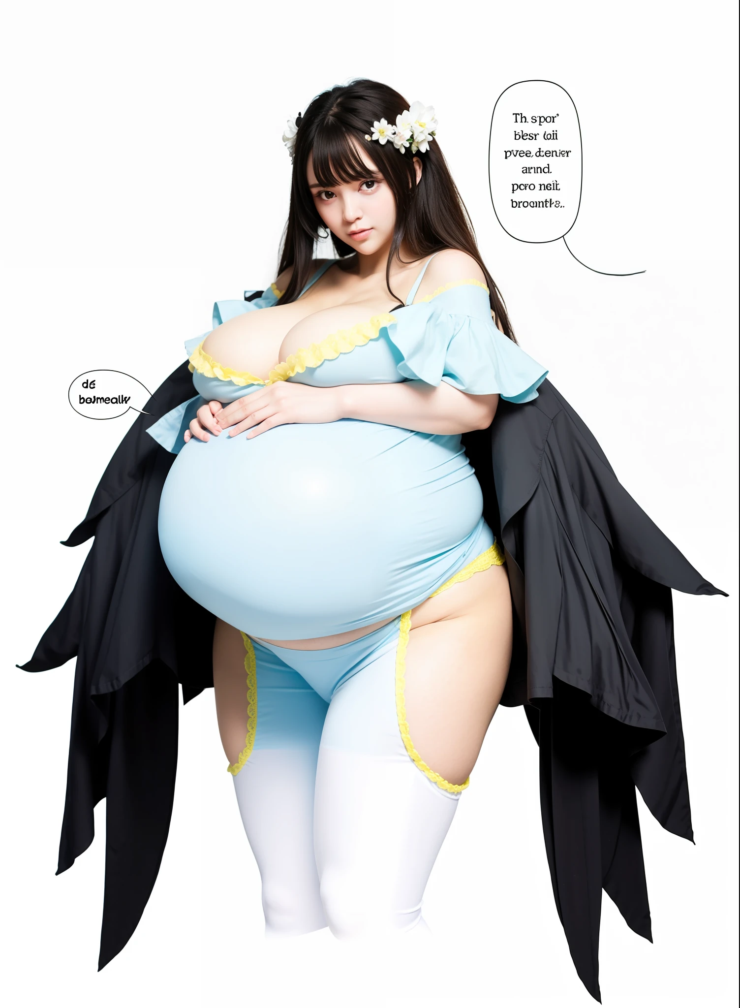 Largest Baby Bump pregnant, Largest boobs, Big pregnant Belly, Big Pregnant girl, Largest Belly of Pregnant, Beautiful woman, beautiful face, pregnant, long hair, black hair, realistic, ultra-detailed, big breast