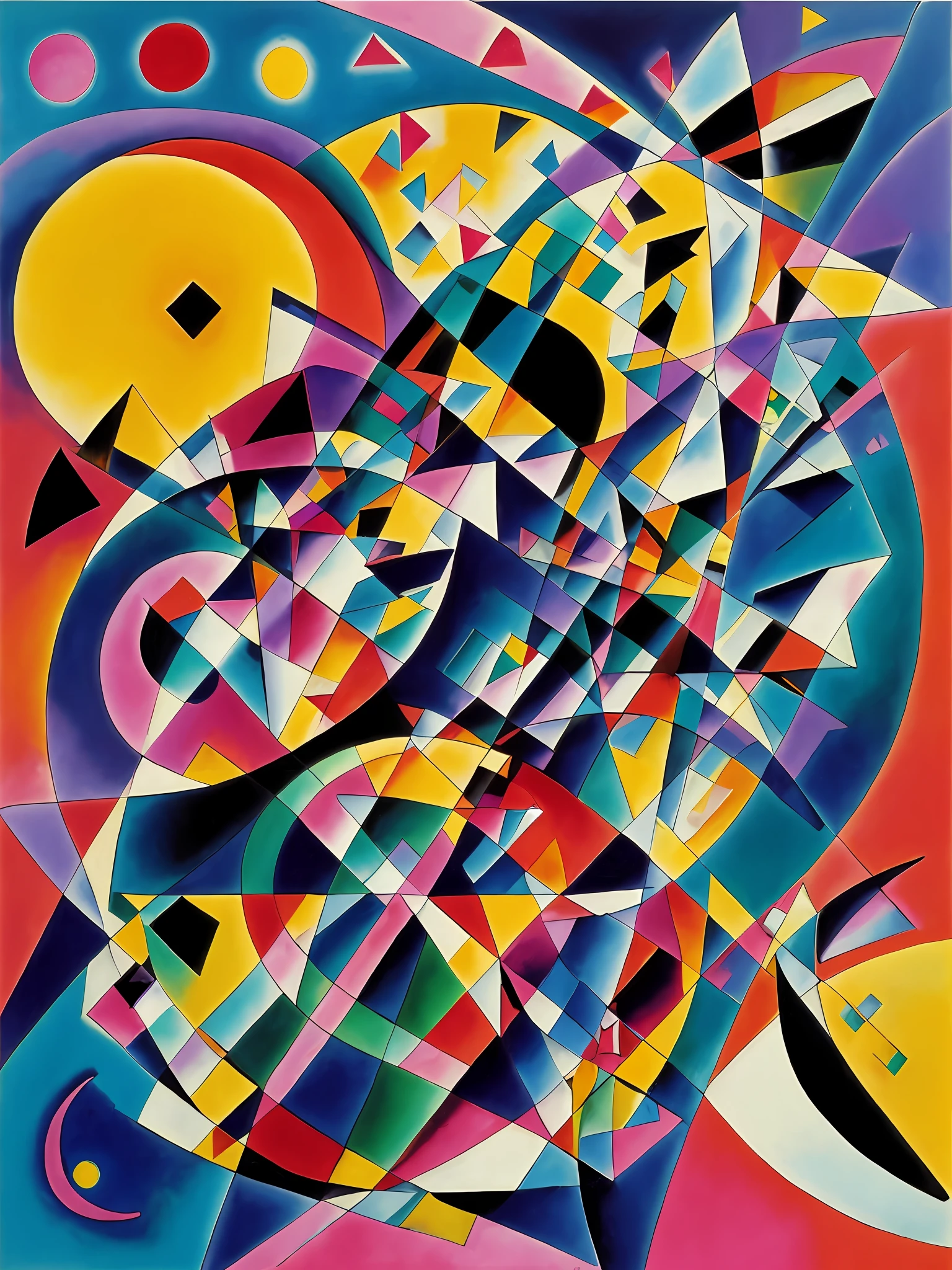 (arte por kandinsky: 0.5), Sharp image, 8k, luz de aro, poster, hdr, detalhado, mulher brasileira, 1980, surrealismo