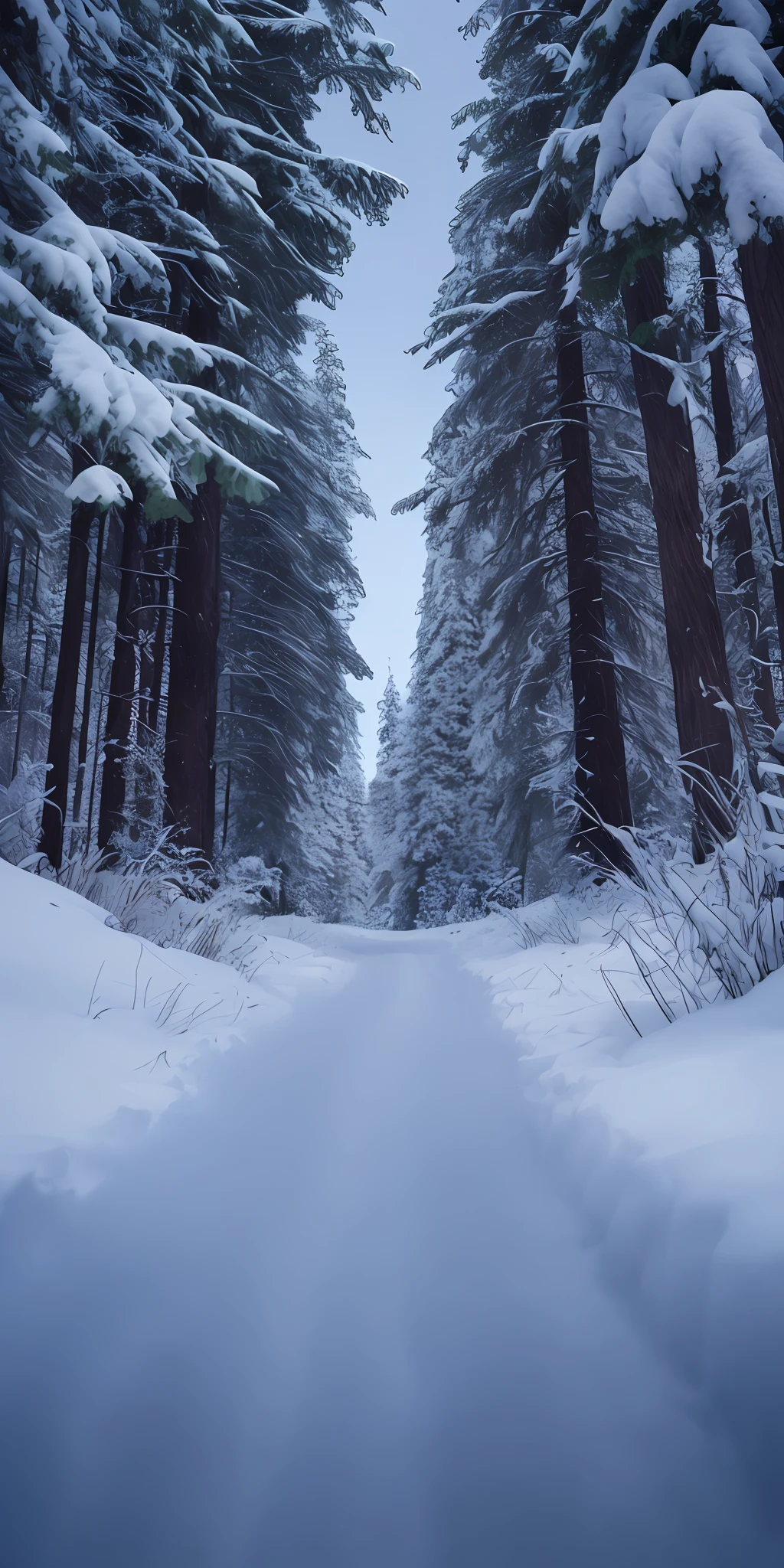 Masterpiece, best quality, high quality, highly detailed CG unity 8k wallpaper, coniferous forest, silence, towering conifers covering the forest floor, severe cold climate, serene beauty, snow, winter, mild summer, breeze, Conifers, branches, bokeh, depth of field, HDR, bloom, chromatic aberration, photorealistic, extremely detailed, popular on artstation, popular on CGsociety, complex, high detail, dramatic, art midway