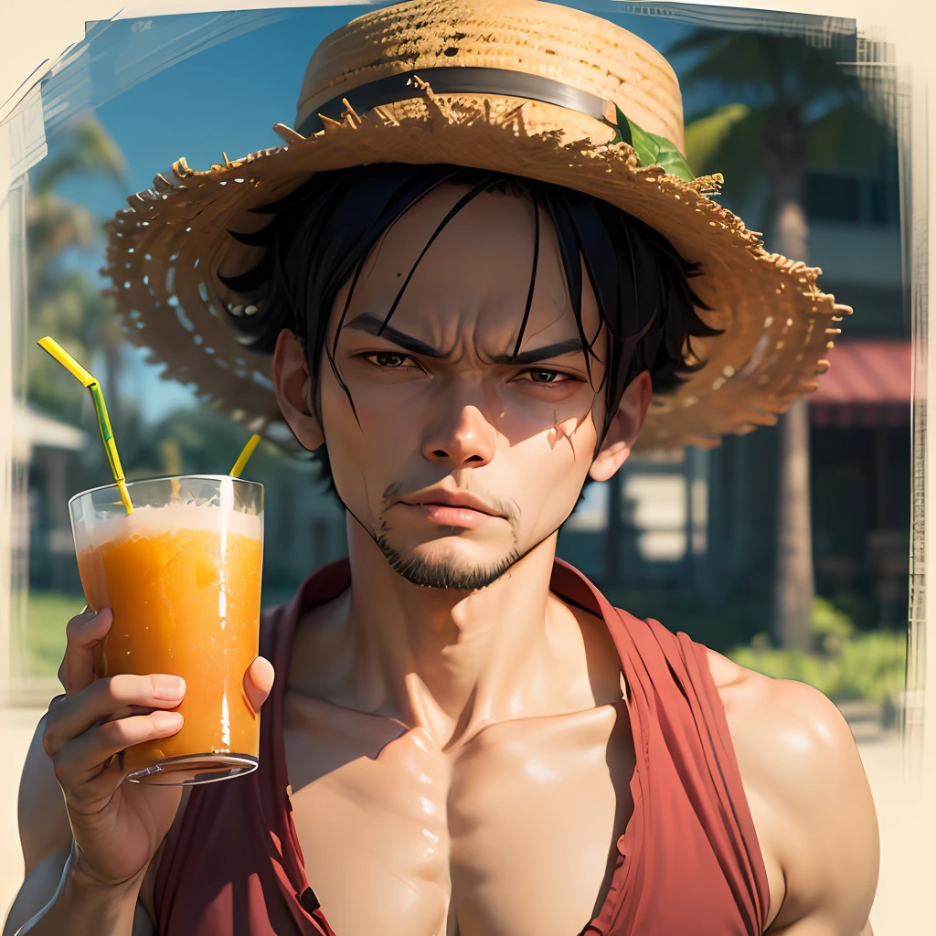Luffy bebendo suco --auto