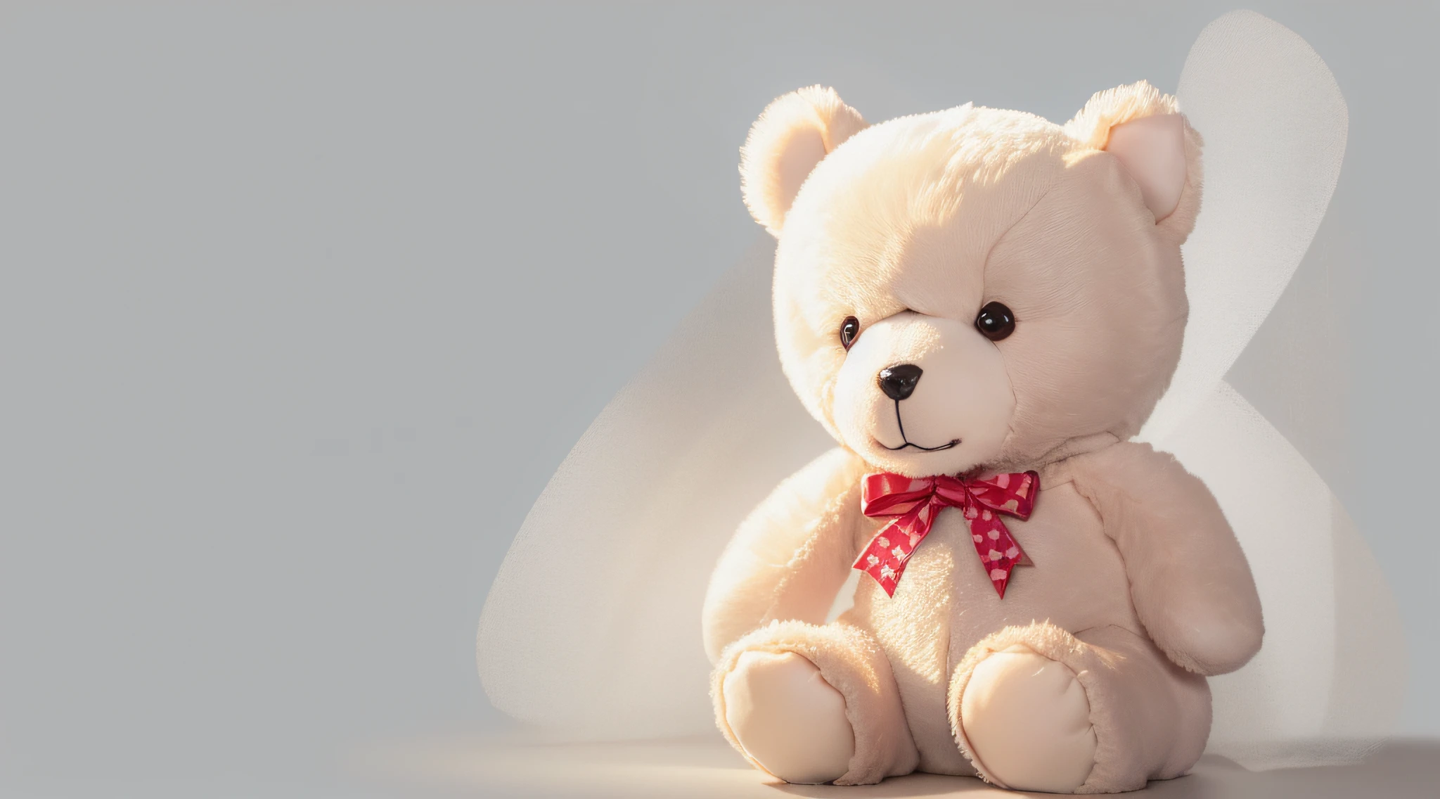 A teddy bear, cartoon, simple background