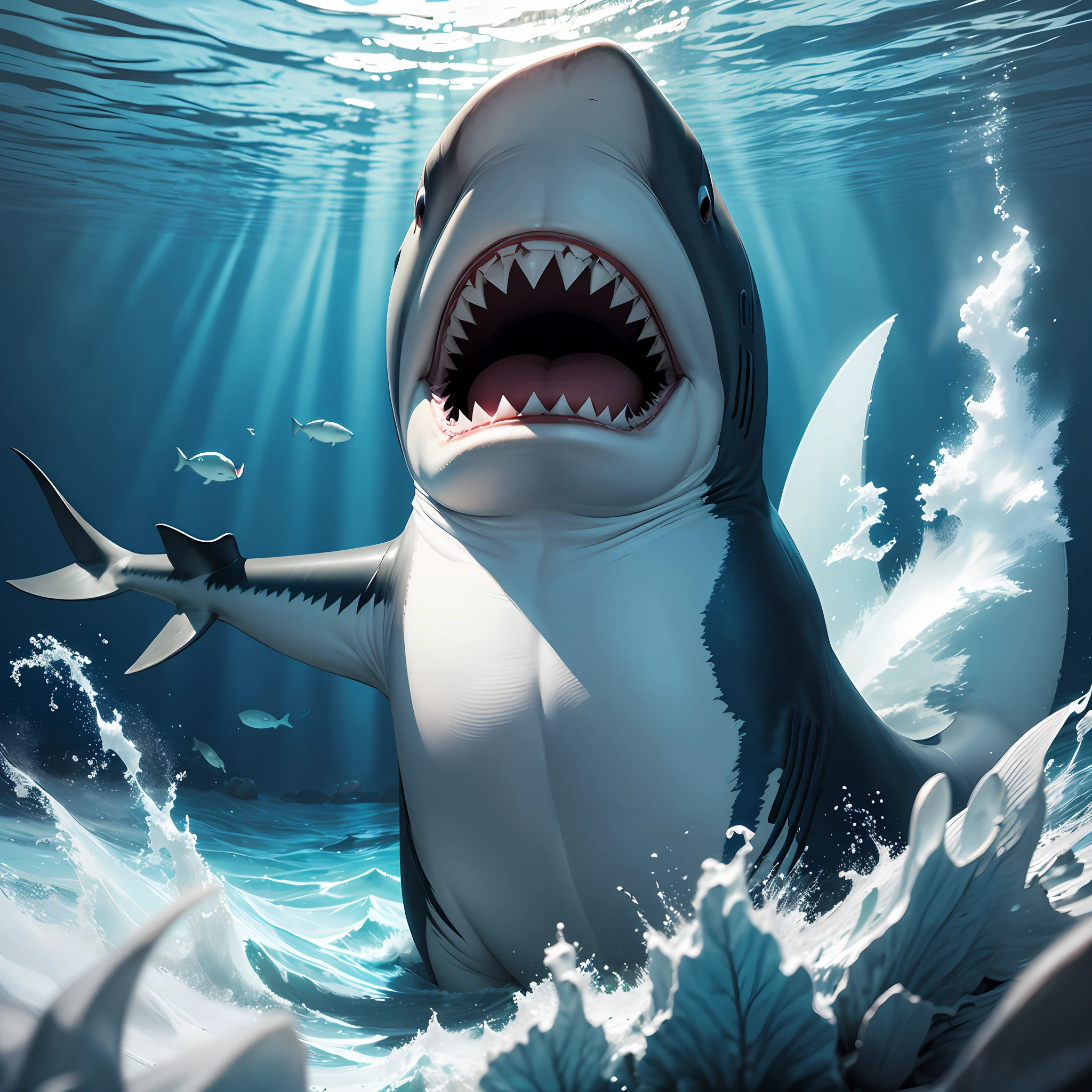 (shark:1.2, red sea) --auto