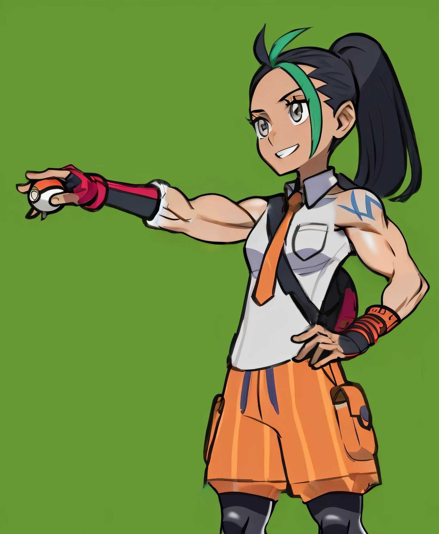 Swollen muscles