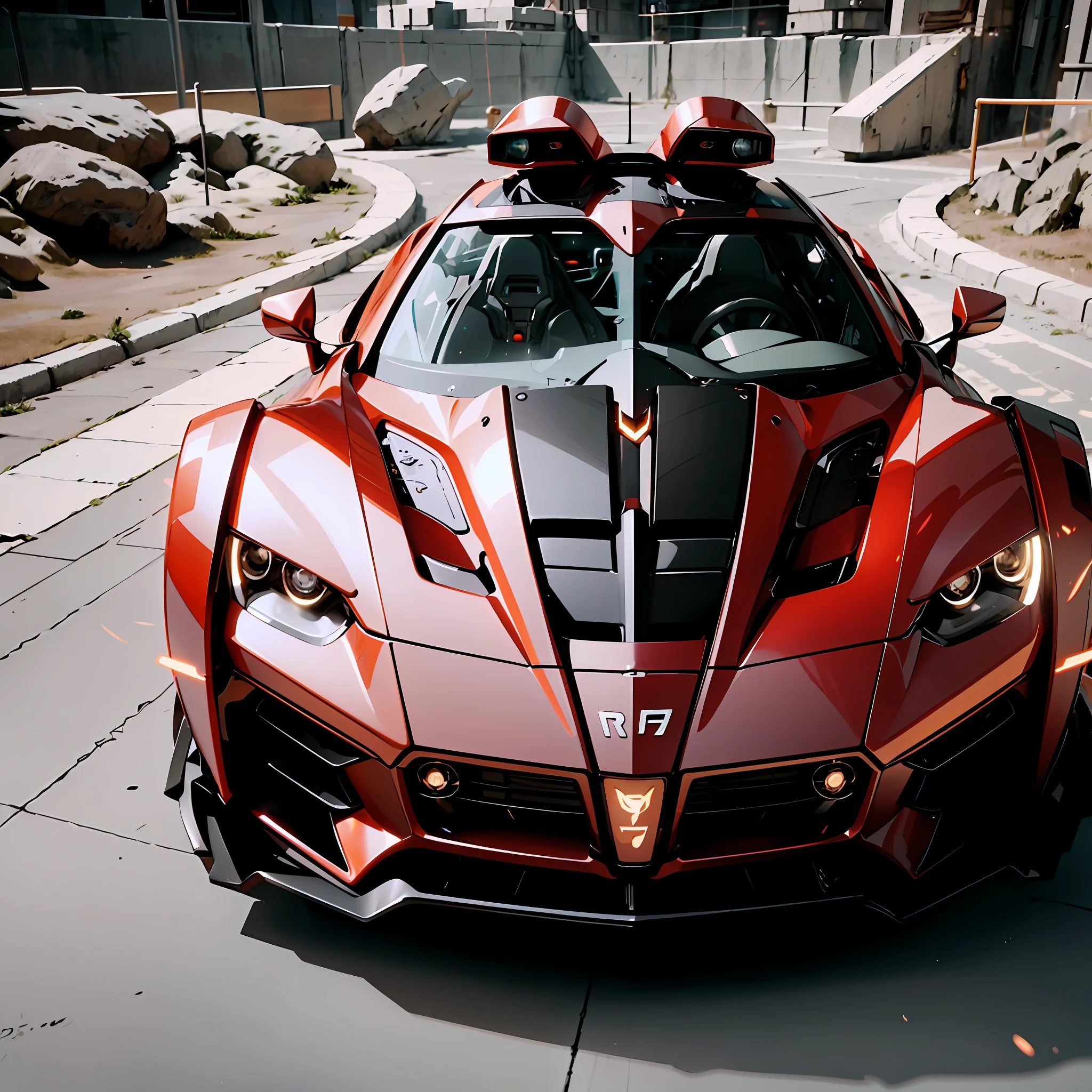 ((Best quality)), ((Masterpiece)), (detailed :1.4), 3D, (A mecha combat vehicle:2),outside,((Panoramic View)),glowing with,light Particle,((Glow)),Pure energy chaos anti-technology,hdr(High dynamic range),(High chiaroscuro),ray traicing,NVIDIA RTX,ultra resolution,Unreal 5,Subsurface scattering,PBR Texture,Post-processing,Anisotropic filtering,depthoffield,Maximum clarity and sharpness,Multilayer Texture,Albedo e mapas Speculares,Surface Coloring,Accurately simulate light-material interactions,perfectly proportioned,octane render aesethic,Two-tone illumination,Large aperture,Low ISO,White balance,rule of thirds,8K RAW