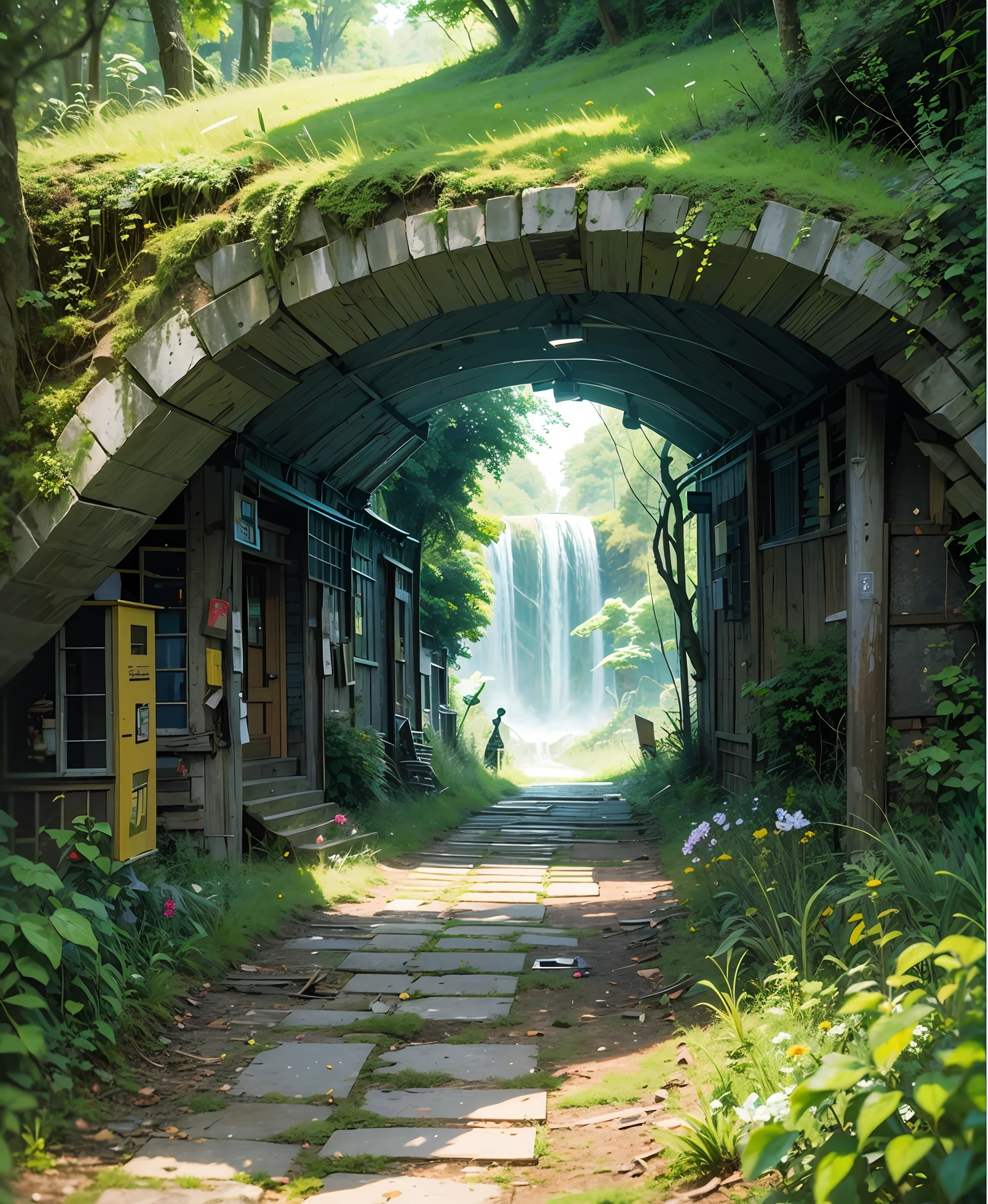 arte oficial, papel de parede 8k da unidade, ultra detalhado, beautifulandaesthetic, alta qualidade, bonito, obra-prima, melhor qualidade (floresta, druida, emaranhado, emaranhado: 0,6),