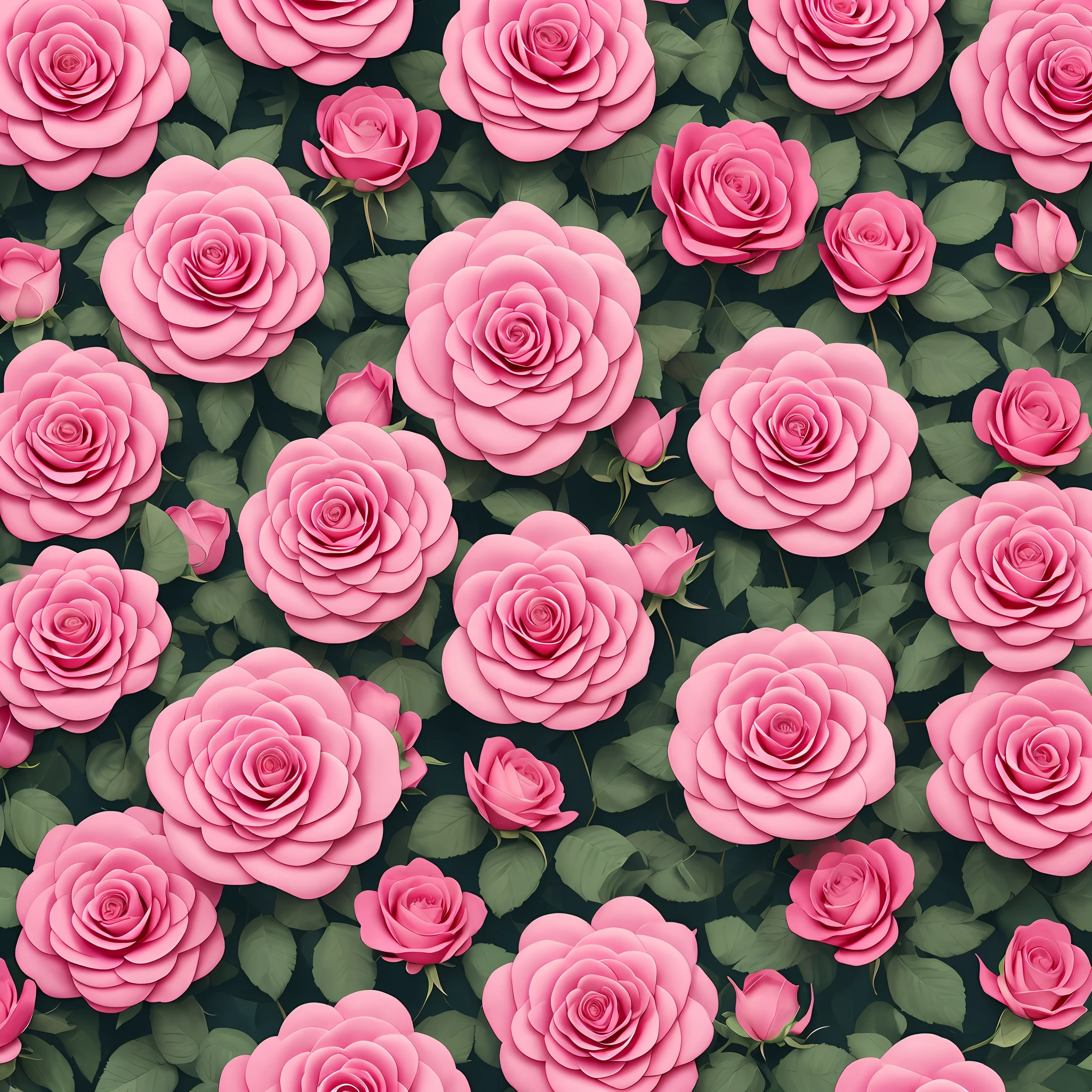 pink paper flowers on a pink background with a place for text, flowers background, flower background, pink background, pink flowers, flowers in background, pink petals, background natural flower, floral background, pink zen style, flowery wallpaper, hyper detailed background, pink flower, light pink background, many sakura origami roses, roses background, soft light 4 k in pink, flower --auto