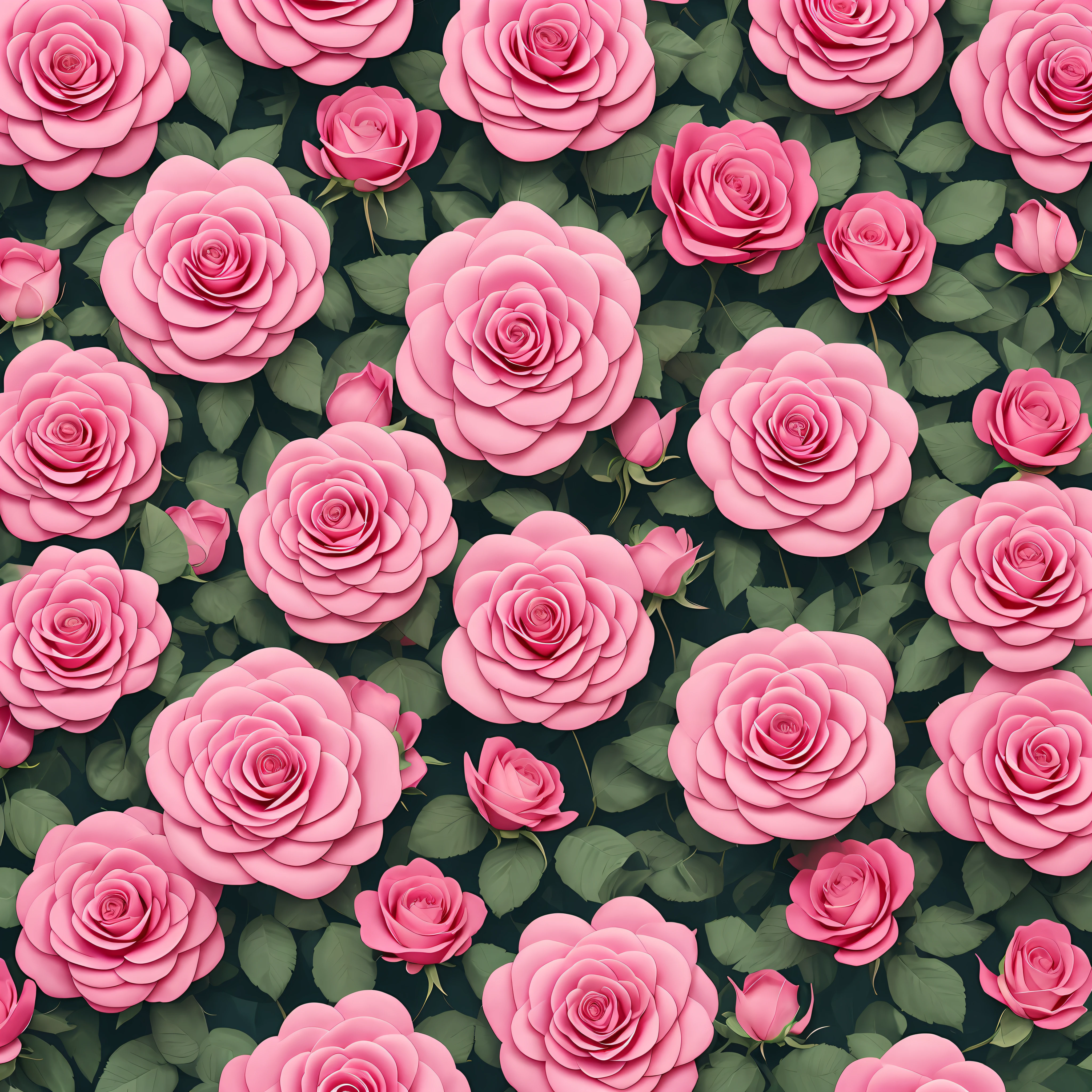 pink paper flowers on a pink background with a place for text, flowers background, flower background, pink background, pink flowers, flowers in background, pink petals, background natural flower, floral background, pink zen style, flowery wallpaper, hyper detailed background, pink flower, light pink background, many sakura origami roses, roses background, soft light 4 k in pink, flower --auto