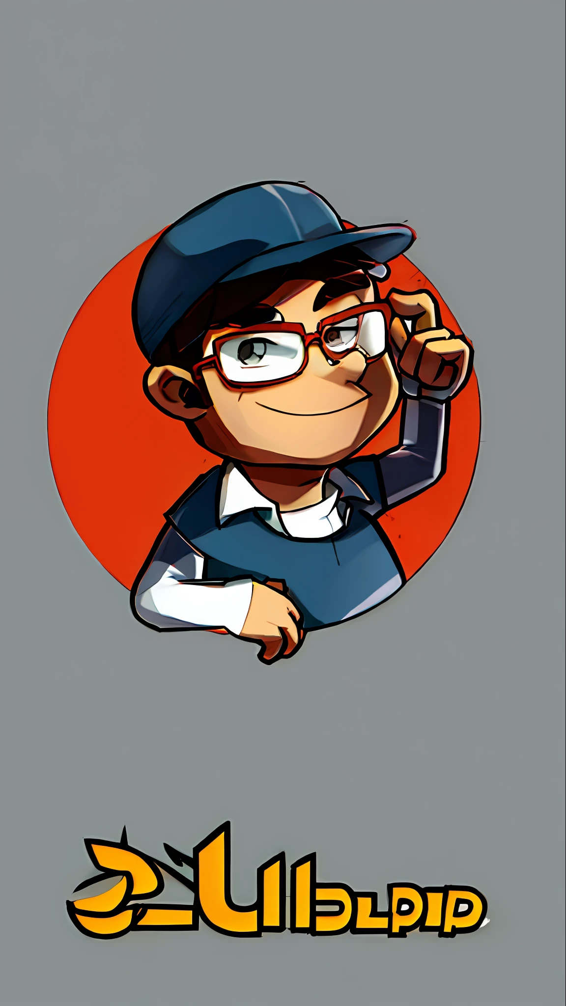 a cartoon boy with glasses and a cap pointing at something, avatar for website, Avatar image, Cartoon Art Style, high quality portrait, blippi, offical art, estilo dos desenhos animados, 2d cartoon, 2d cartoon, profile pic, john egbert, ad image, hero 2 d fanart artsation, high quality character design, proffesional illustration, animation character --auto