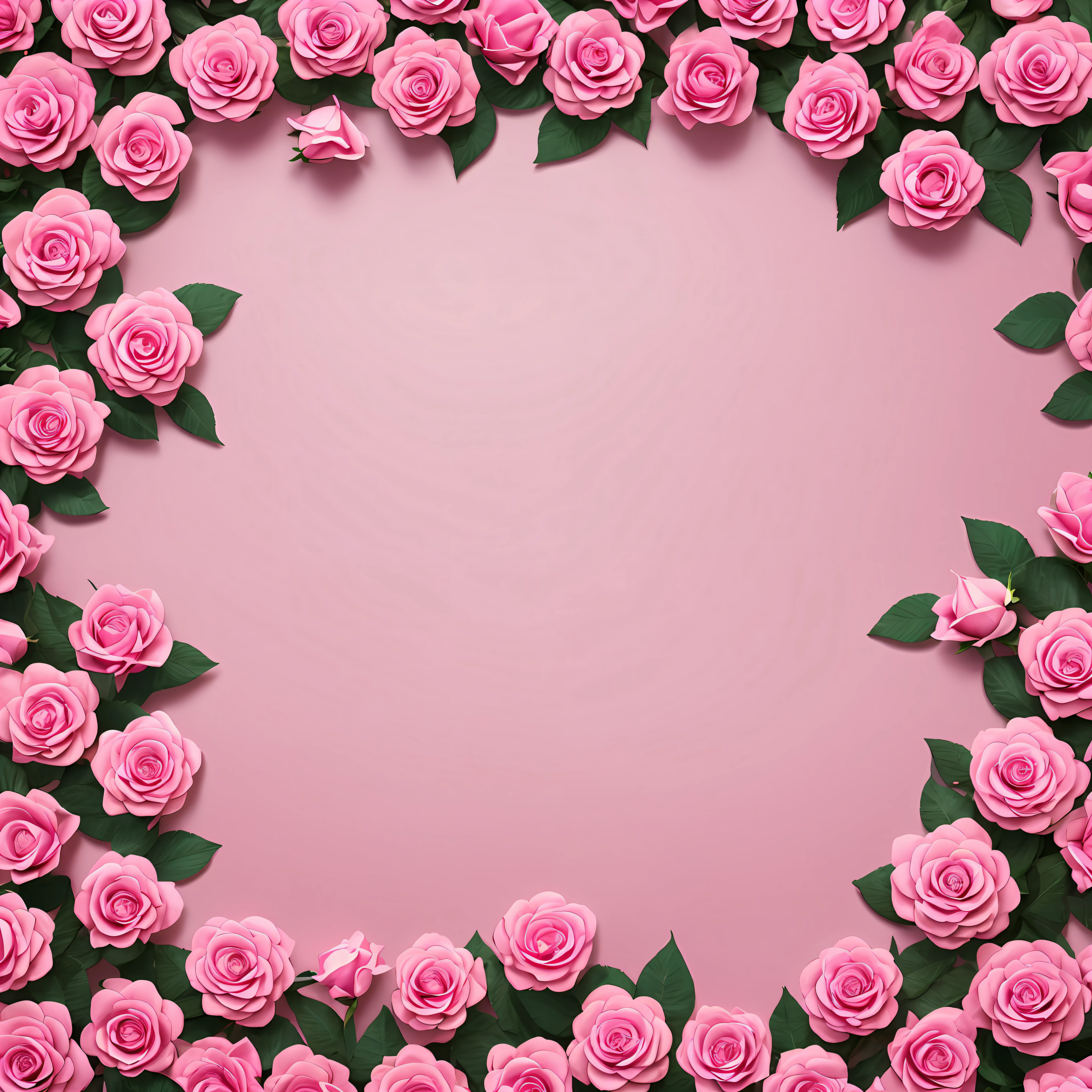 pink paper flowers on a pink background with a place for text, flowers background, flower background, pink background, pink flowers, flowers in background, pink petals, background natural flower, floral background, pink zen style, flowery wallpaper, hyper detailed background, pink flower, light pink background, many sakura origami roses, roses background, soft light 4 k in pink, flower --auto