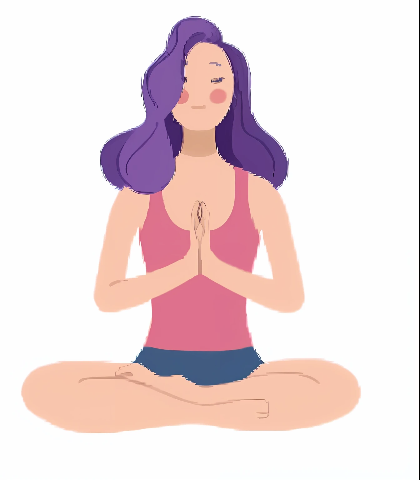 a woman sitting in a yoga pose with her hands crossed, meditating pose, lotus pose, meditation pose, yoga meditation pose, sukhasana, meditating in lotus position, meditative sacral pose, meditating, sitting cross-legged, padmasana, praying meditating, sitting pose, yoga pose, anjali mudra, relaxed pose, relaxed posture, green clothes